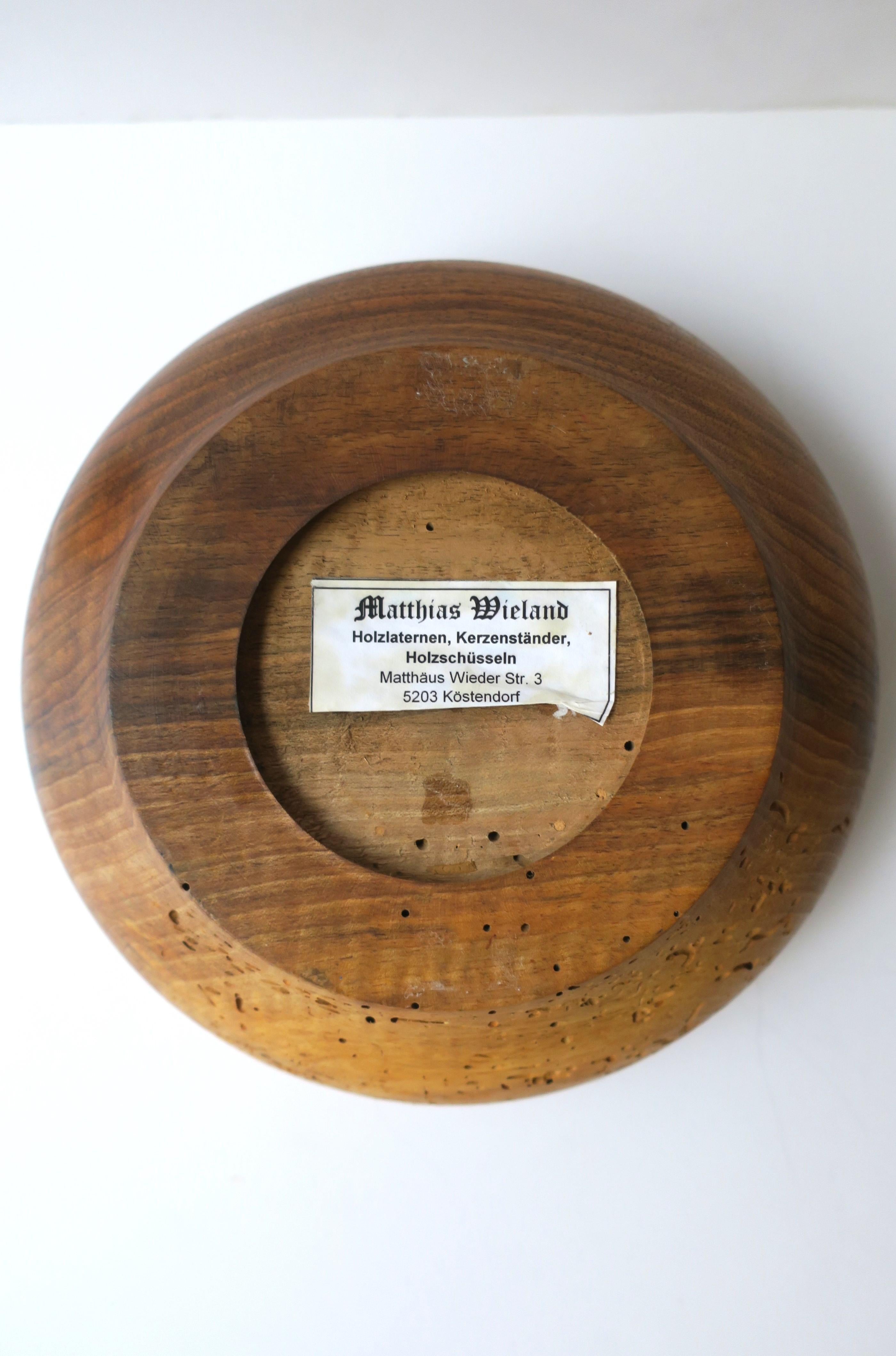 Austrian Wood Bowl For Sale 7