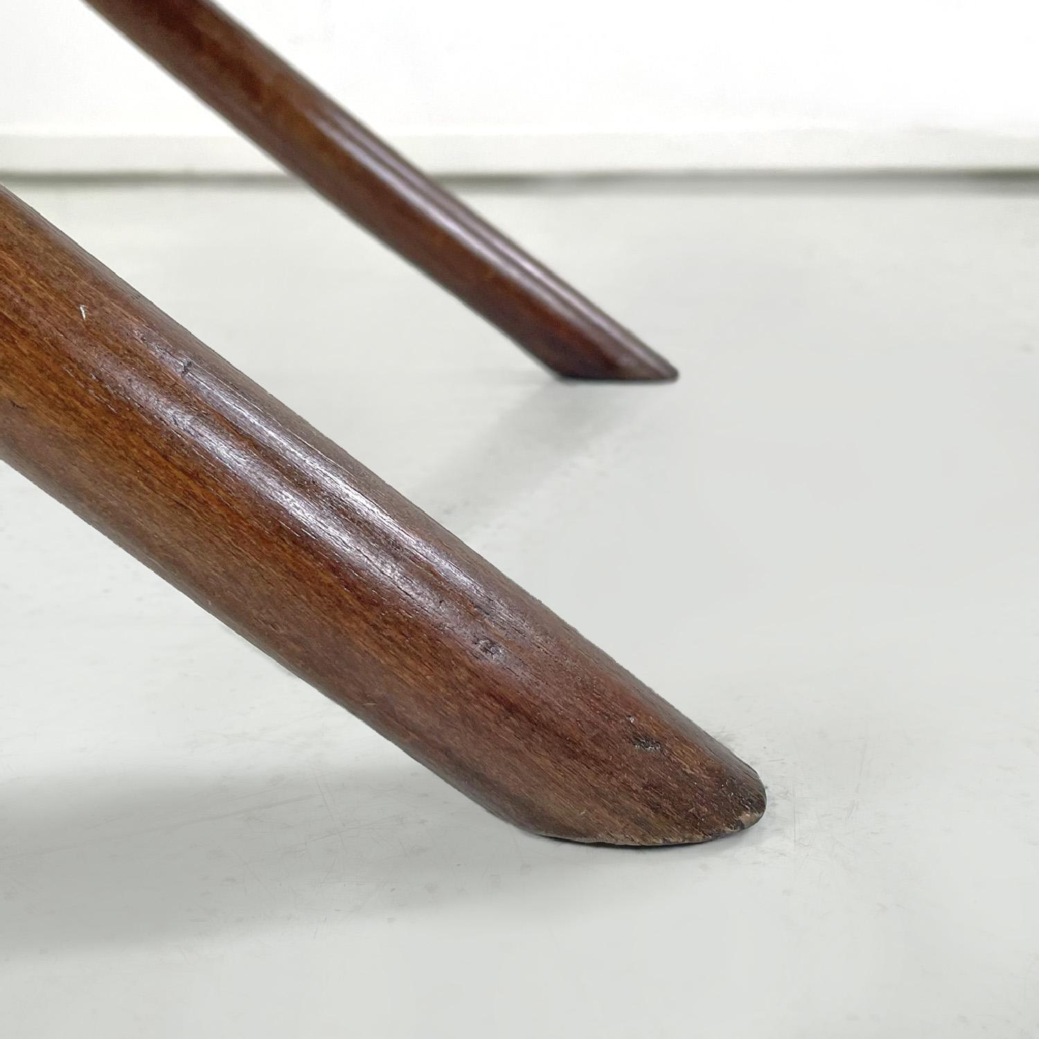 Österreichischer klappbarer Thonet-Sessel aus Holz mit Wiener Stroh, Ende 1800 im Angebot 7