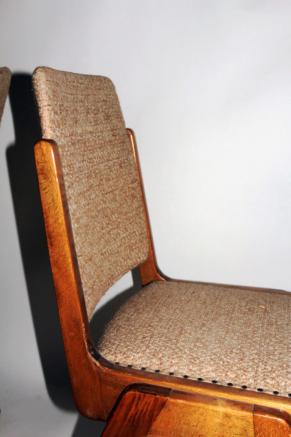 Austro Dining Chairs by Wiesner-Hager, 1950s, Set of Six For Sale 3