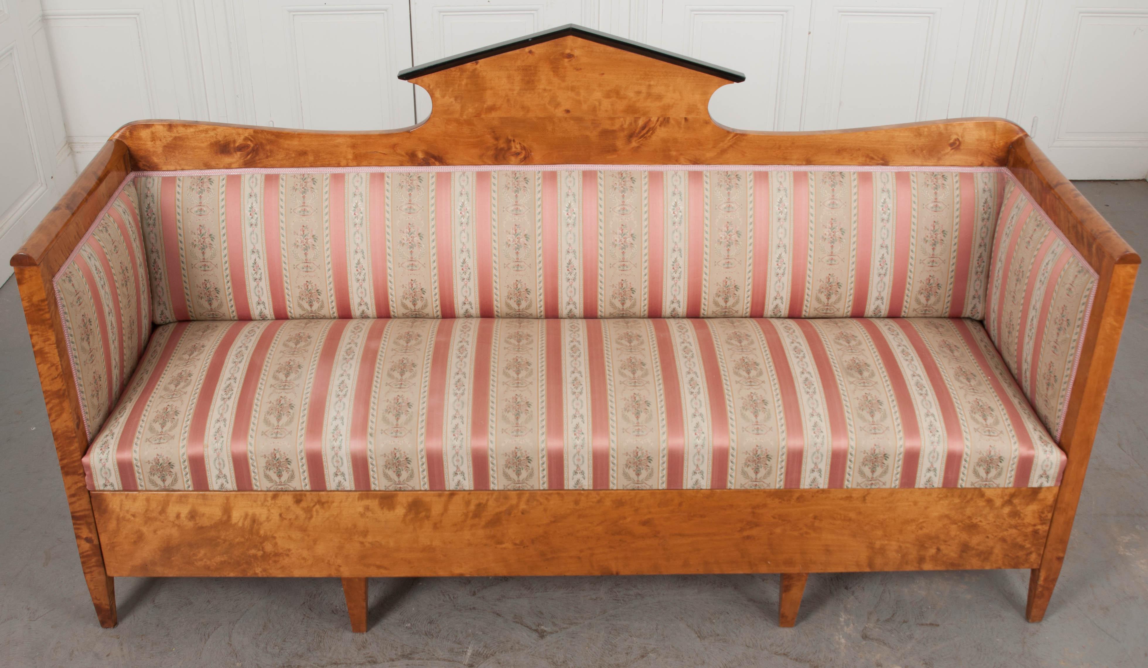 Austro-German 19th Century Biedermeier Sofa For Sale 2