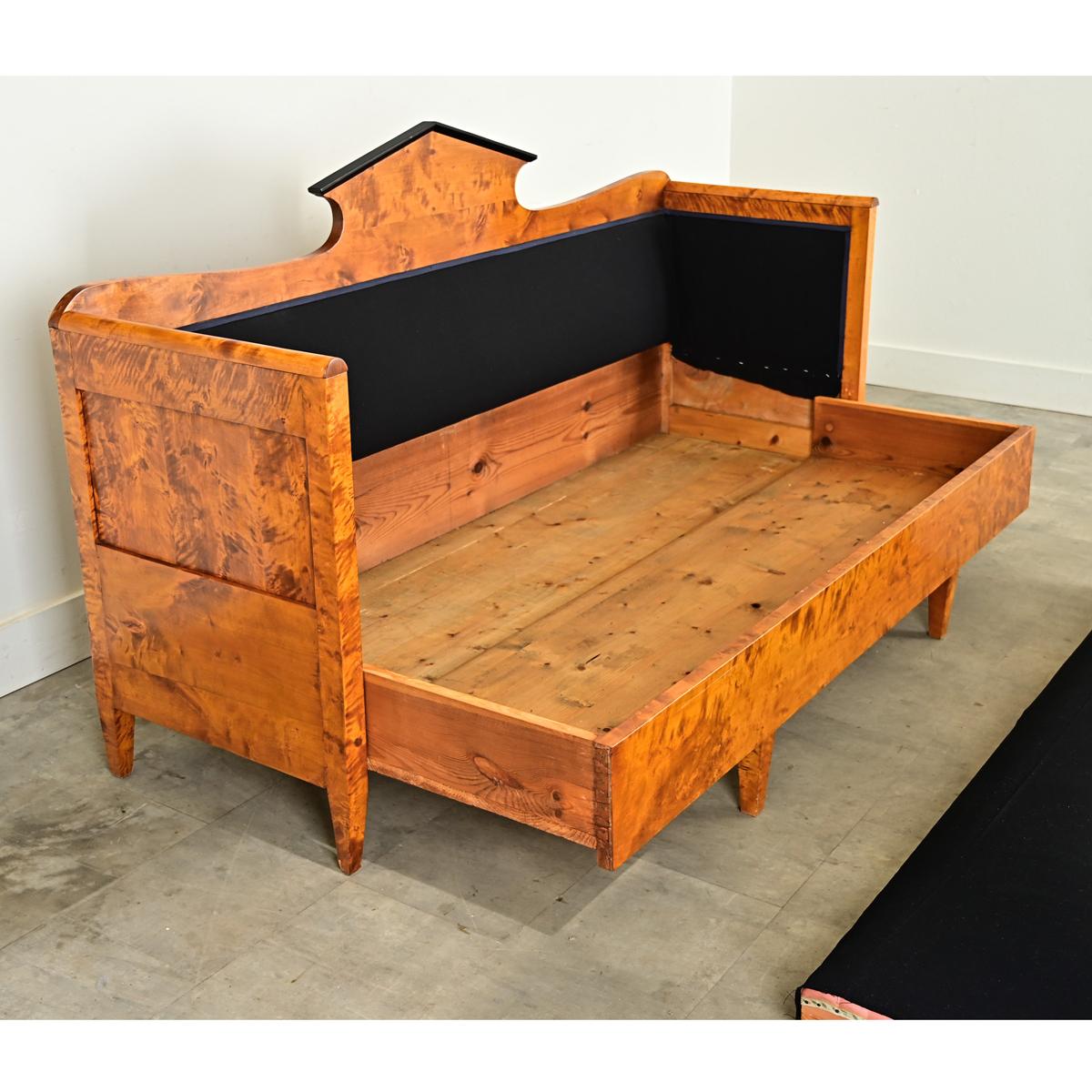 Upholstery Austro-German 19th Century Biedermeier Sofa For Sale