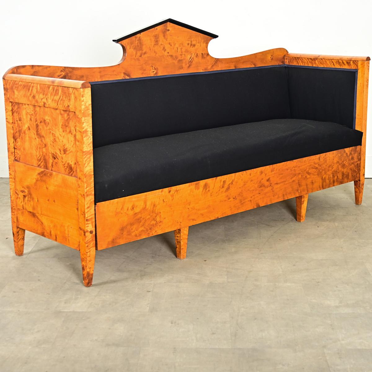 Austro-German 19th Century Biedermeier Sofa For Sale 2