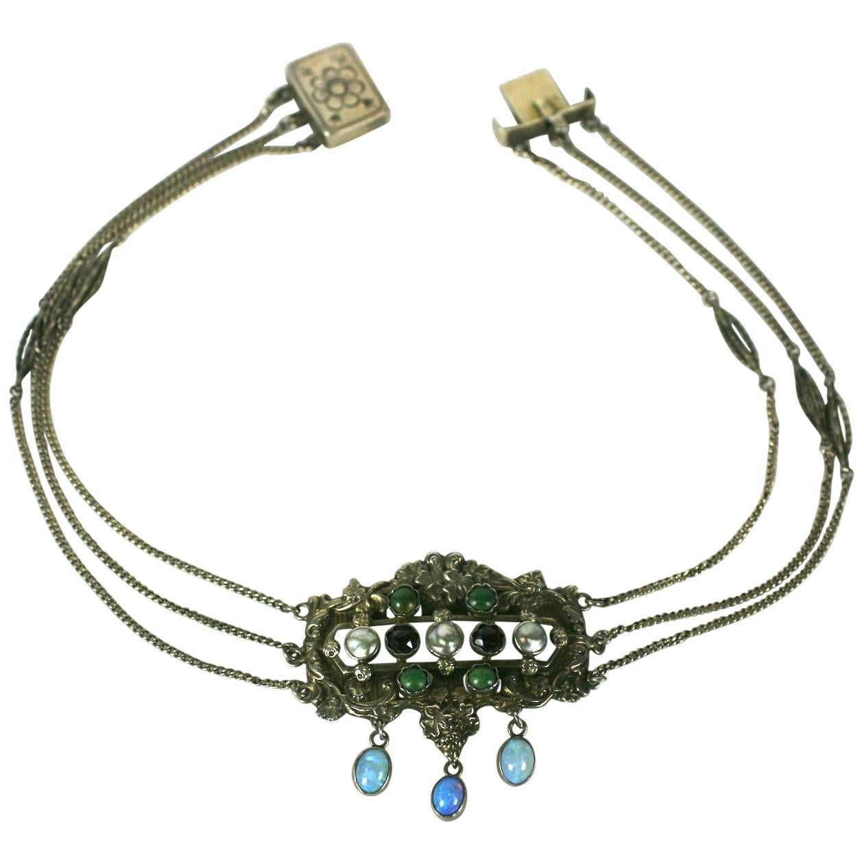 Austro Hungarian Jeweled Necklace