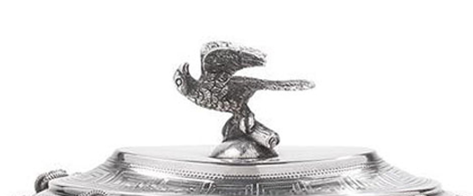 20th Century Austro-Hungarian Silver Sugar Box