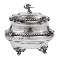 Austro-Hungarian Silver Sugar Box