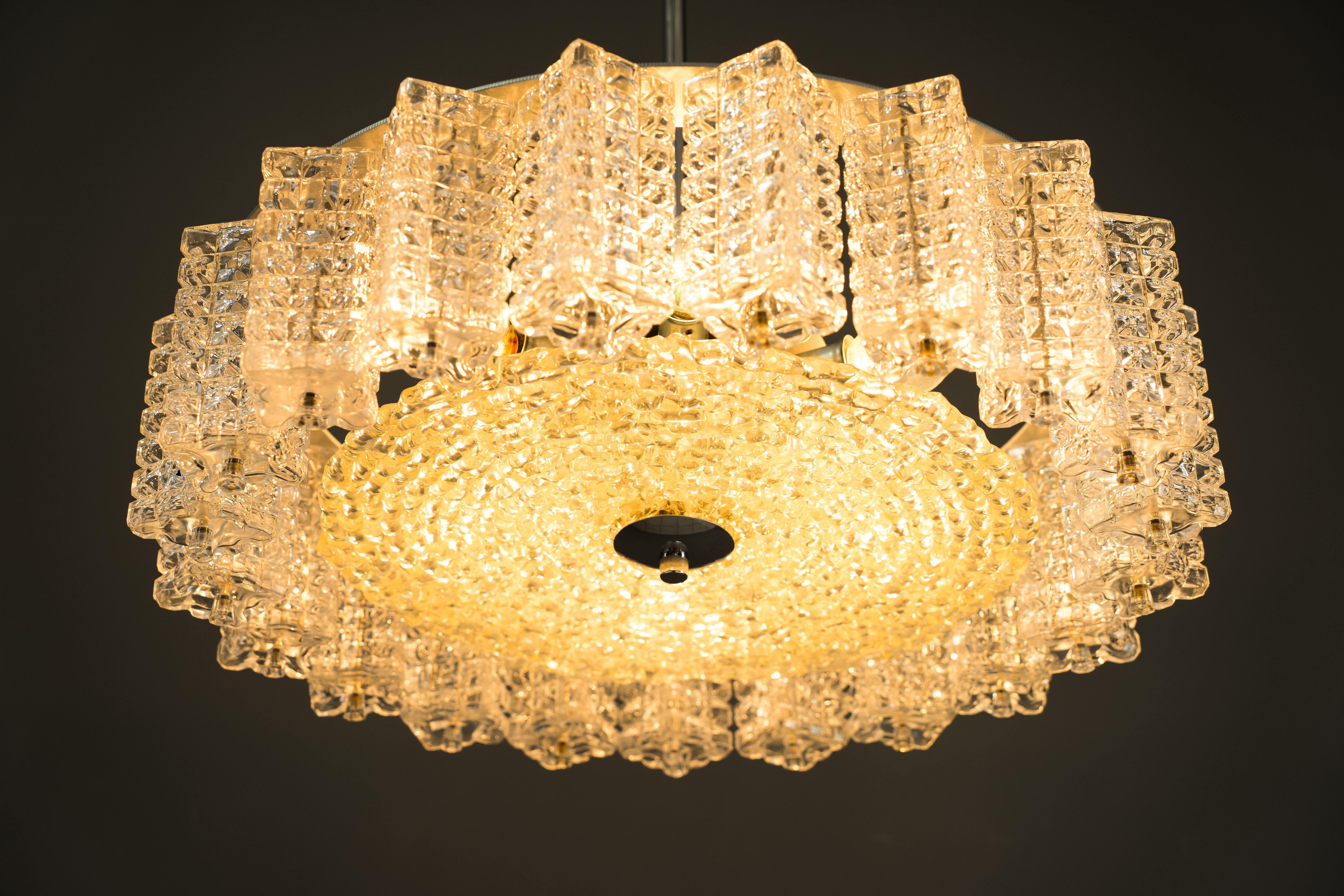 Lampadario Austrolux, anni '60 in vendita 6