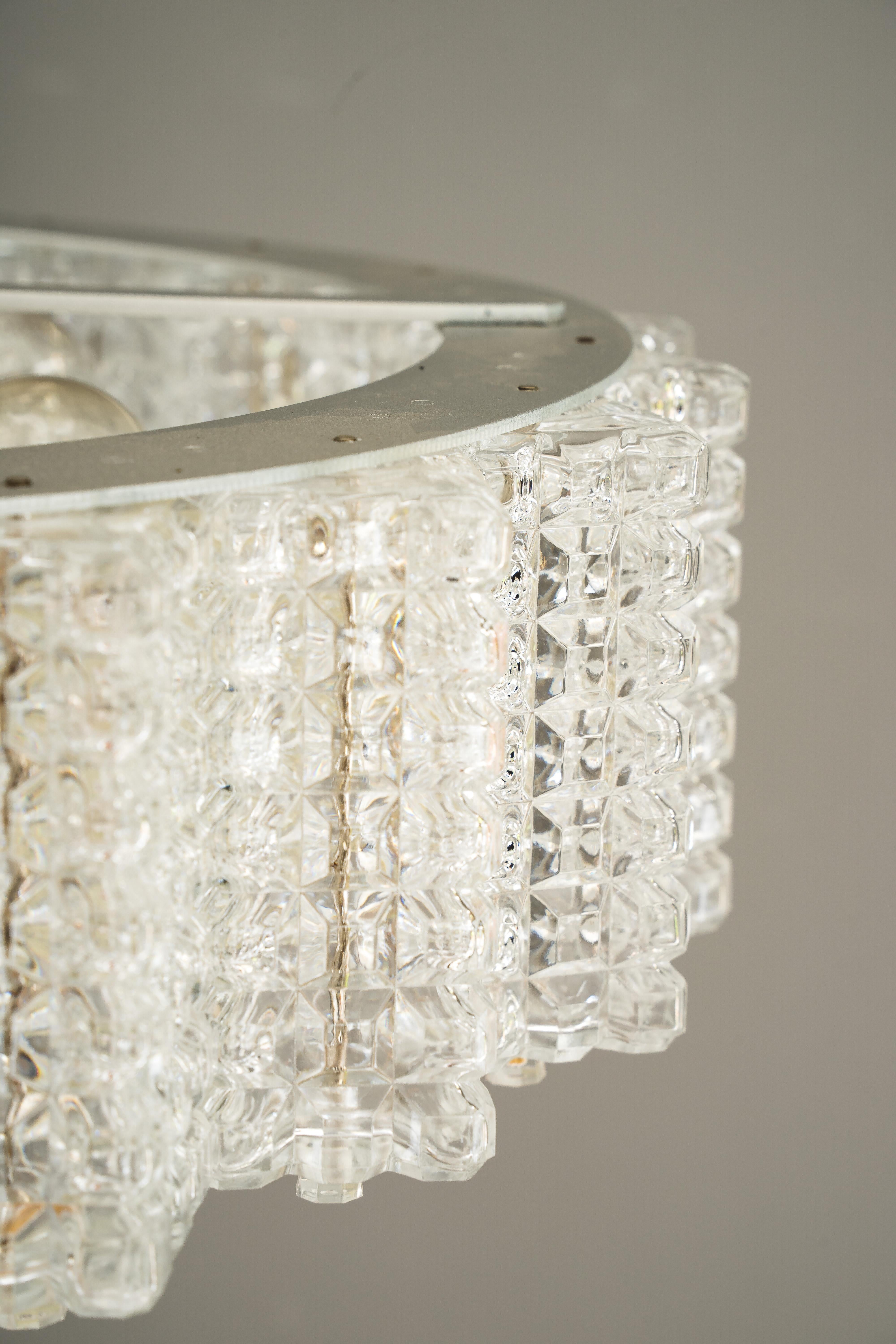 Mid-20th Century Austrolux Chandelier, 1960s For Sale