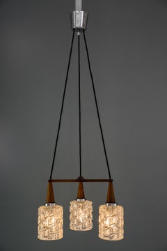 Austrolux Chandelier Vienna Around 1960s