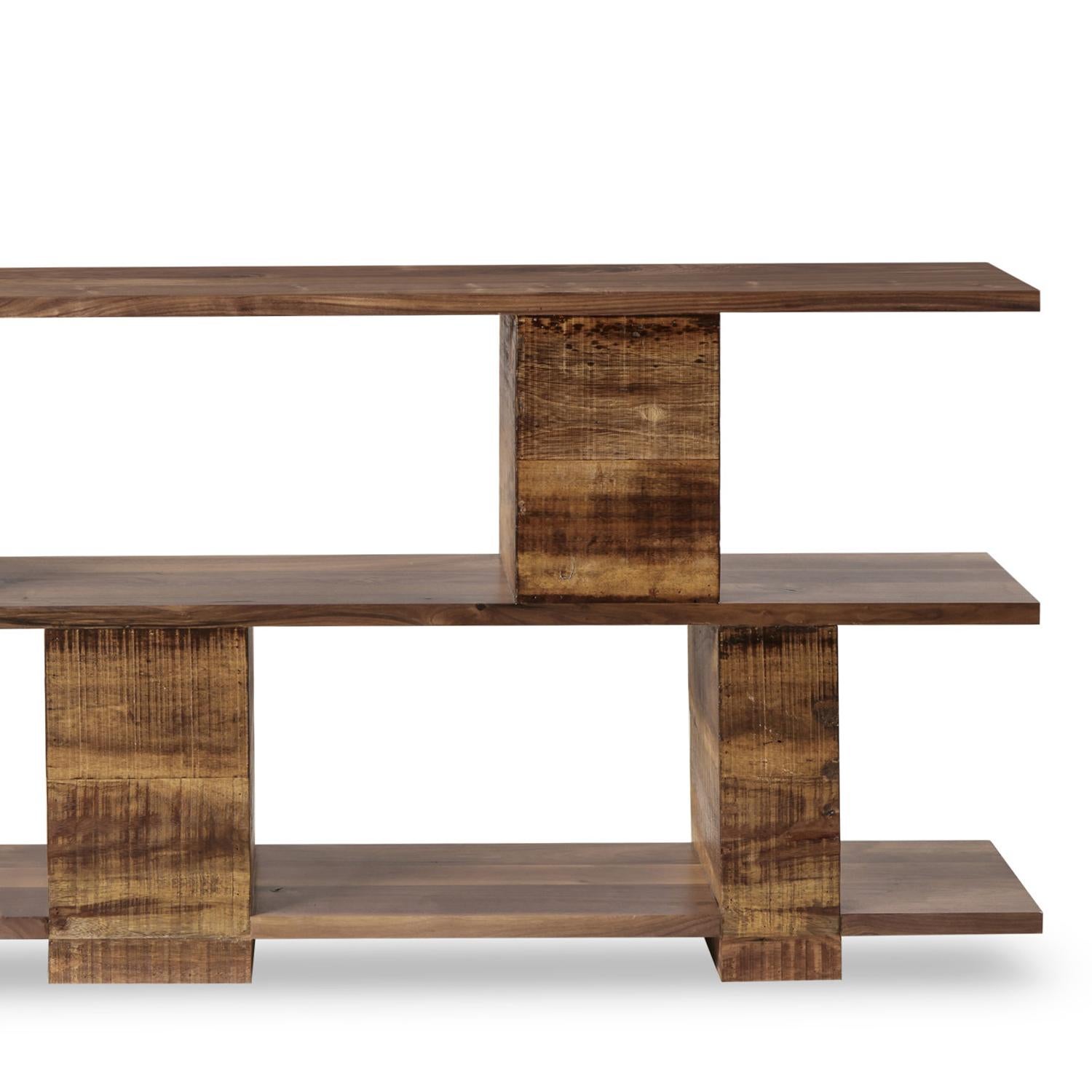 Wood Autel Console Table