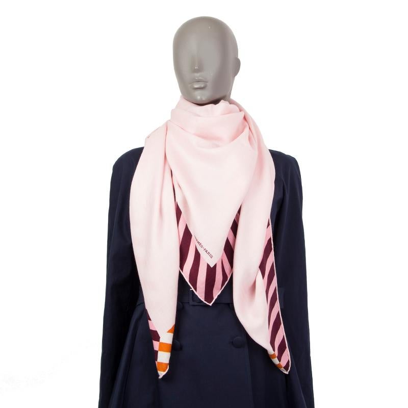 hermes pink baby scarf