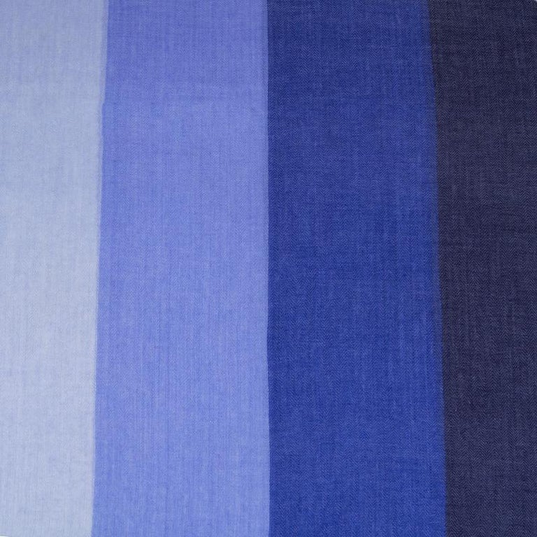 Hemisphere Cashmere & Silk Scarf - Blue Ombré | Hangar9 Fashion Canada