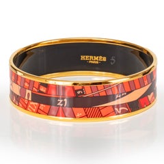 Auth. Hermès Bracelet Astrologie Nouvelle - EGP - 65-16mm Red - New