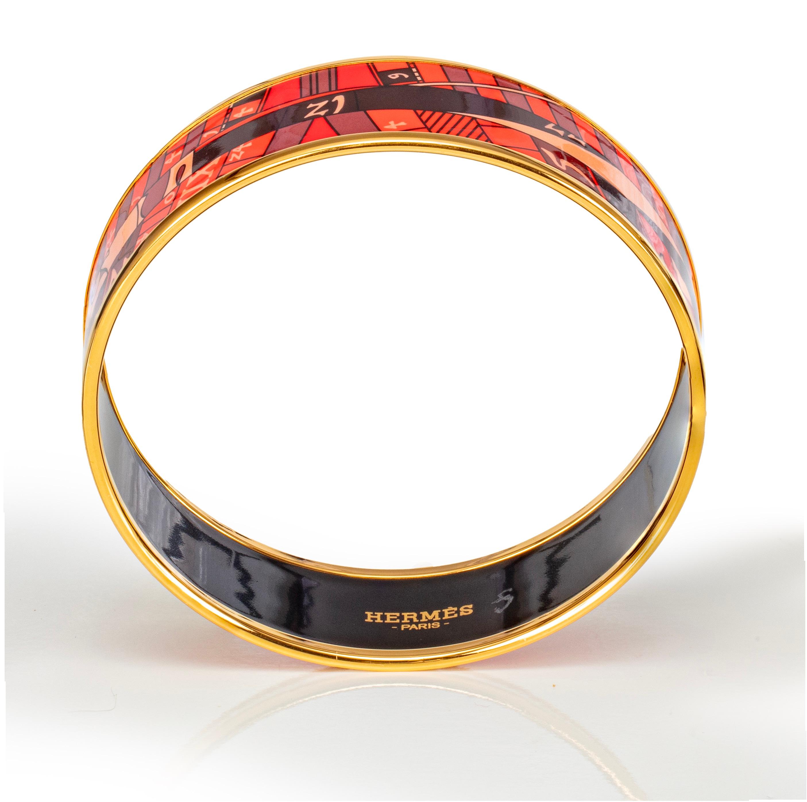 Aut. Hermès Pulsera Astrologie Nouvelle - EGP - 65-16mm Rojo - Nuevo en Nuevo estado para la venta en Ottawa, CA