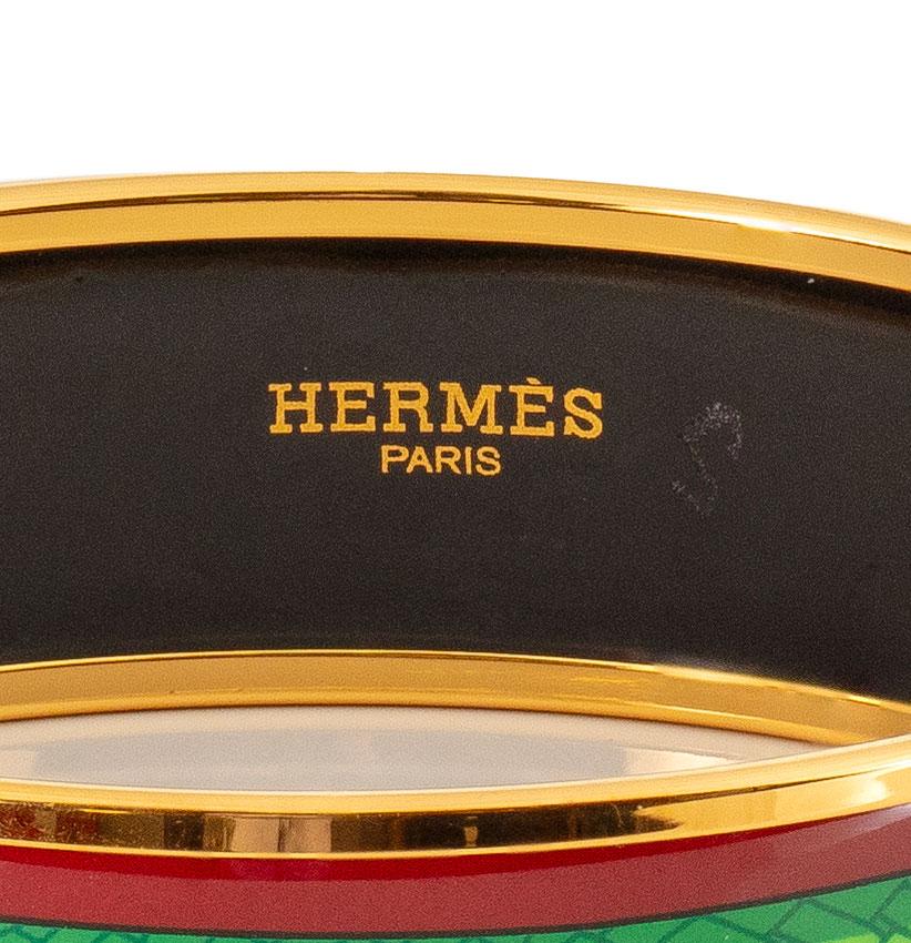 Auth. BRACCIALE Hermès - Brandebourgs - EGP - Red Blue Green - 70-17mm - New in vendita 1