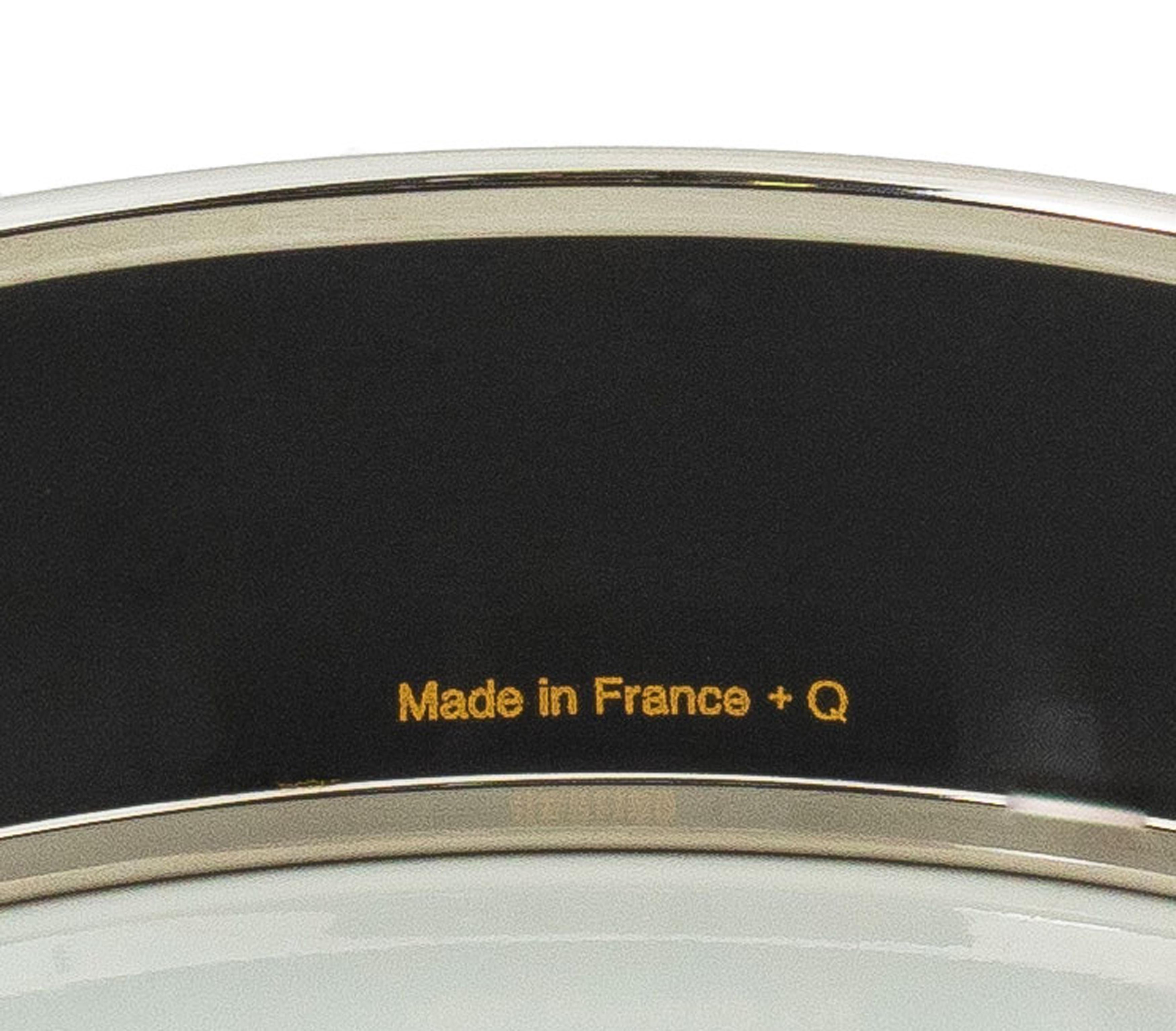 Aut. PULSERA Hermès - Brasil - ESP - Surteint Turquesa - 65-17mm - Nuevo en venta 3