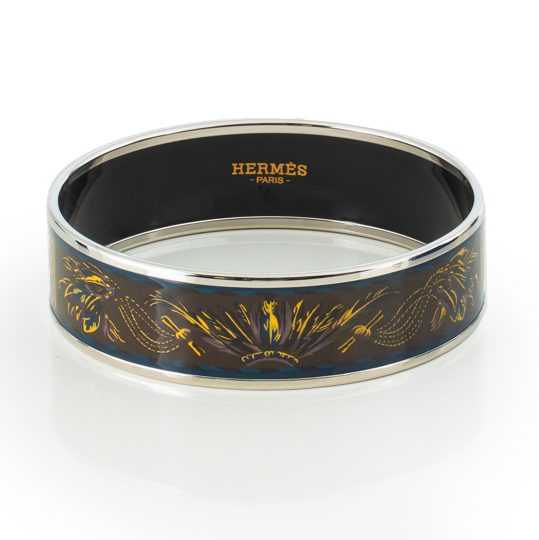 Aut. PULSERA Hermès - Brasil - ESP - Surteint Turquesa - 65-17mm - Nuevo