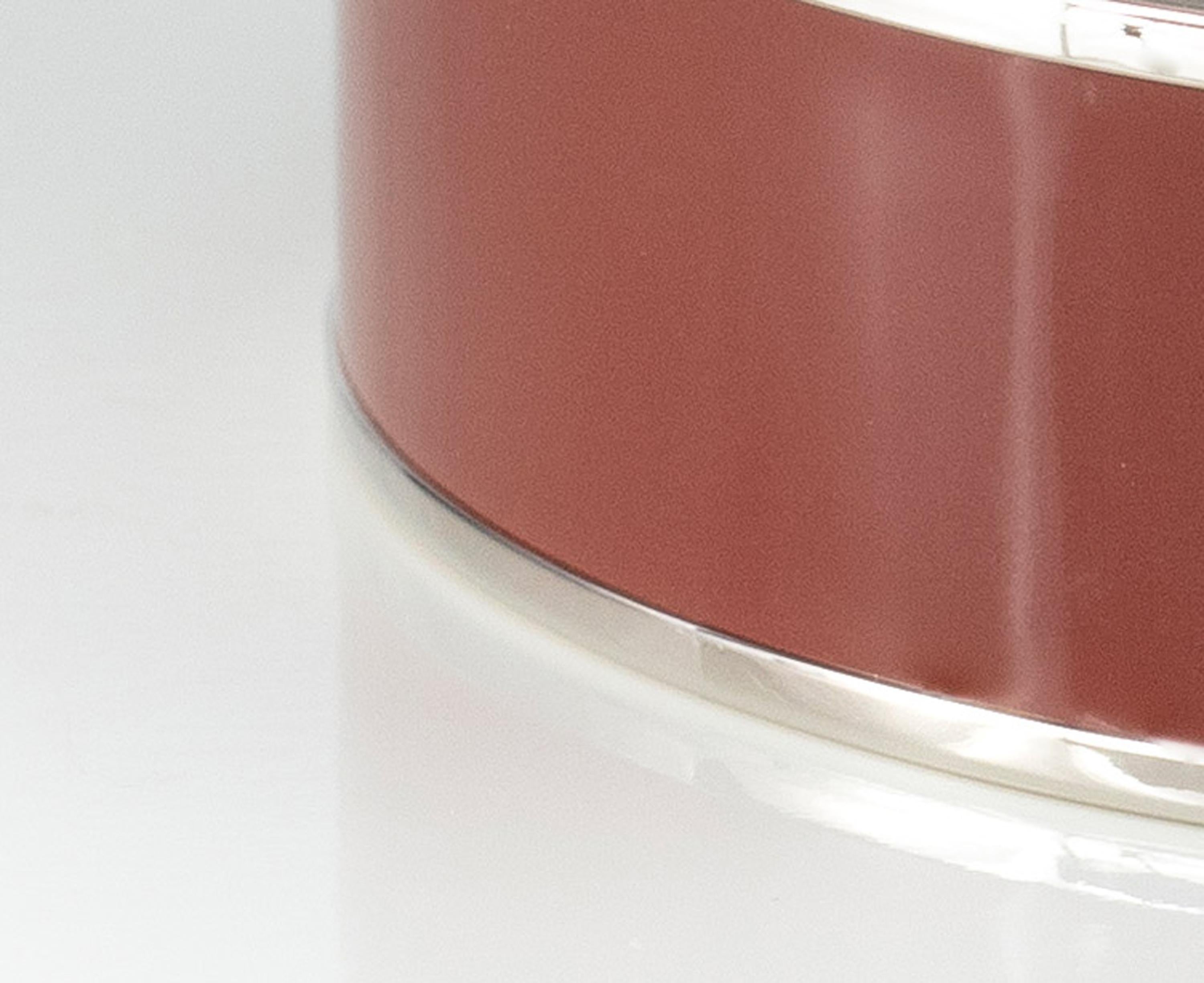 Auth. BRACELET Hermès - Caleche - ESP - Rouge Casaque Bourgogne - 70-16mm - New en vente 3