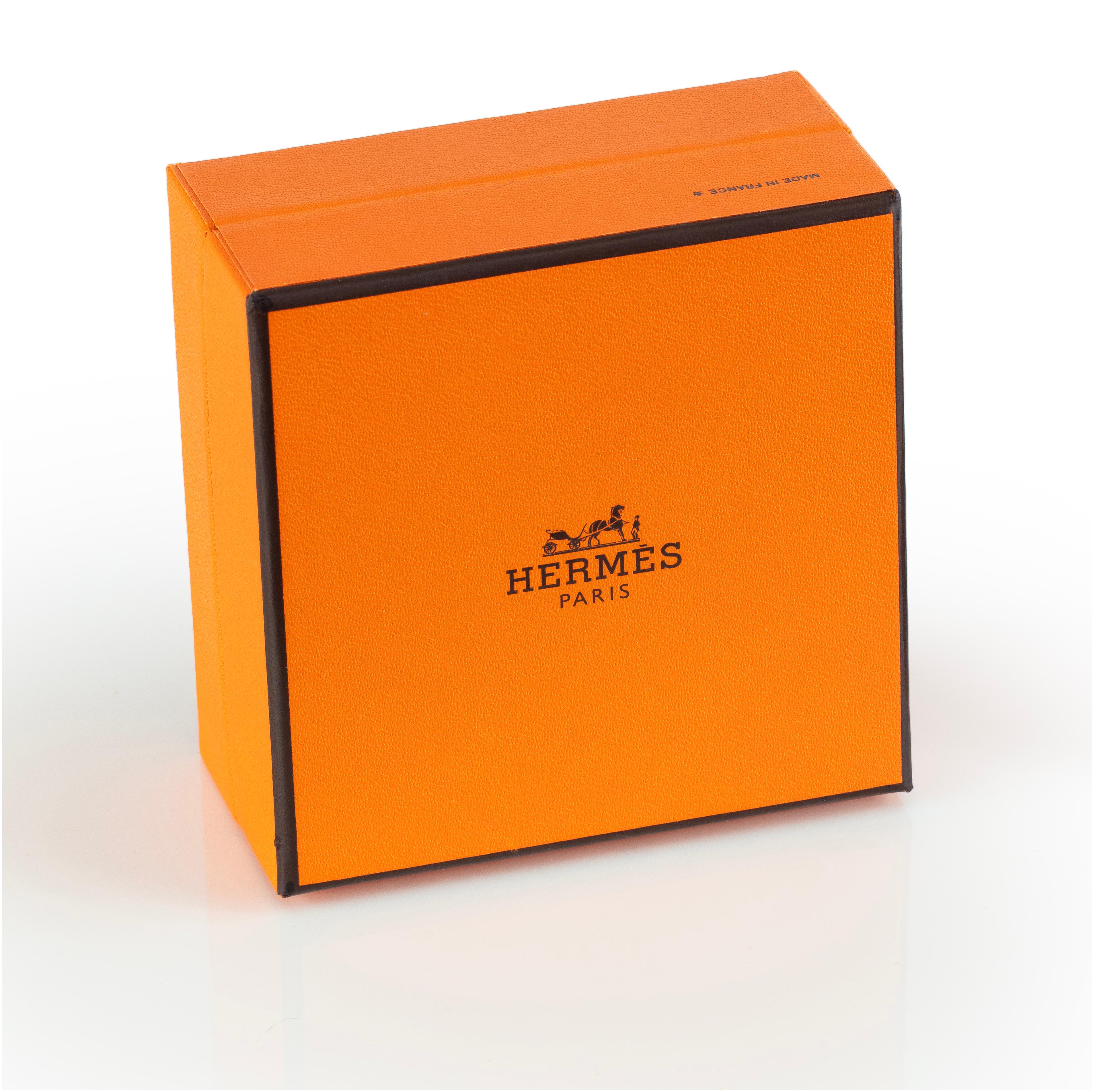 Autor. Hermès Armband Candy Massiv Silber 925 - 47.86Gr  55-11mm NEW IN BOX RARE! im Angebot 7