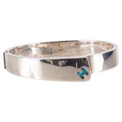Auth. Hermès Bracelet Candy Solid Silver 925 - 47.86Gr  55-11mm NEW IN BOX RARE!