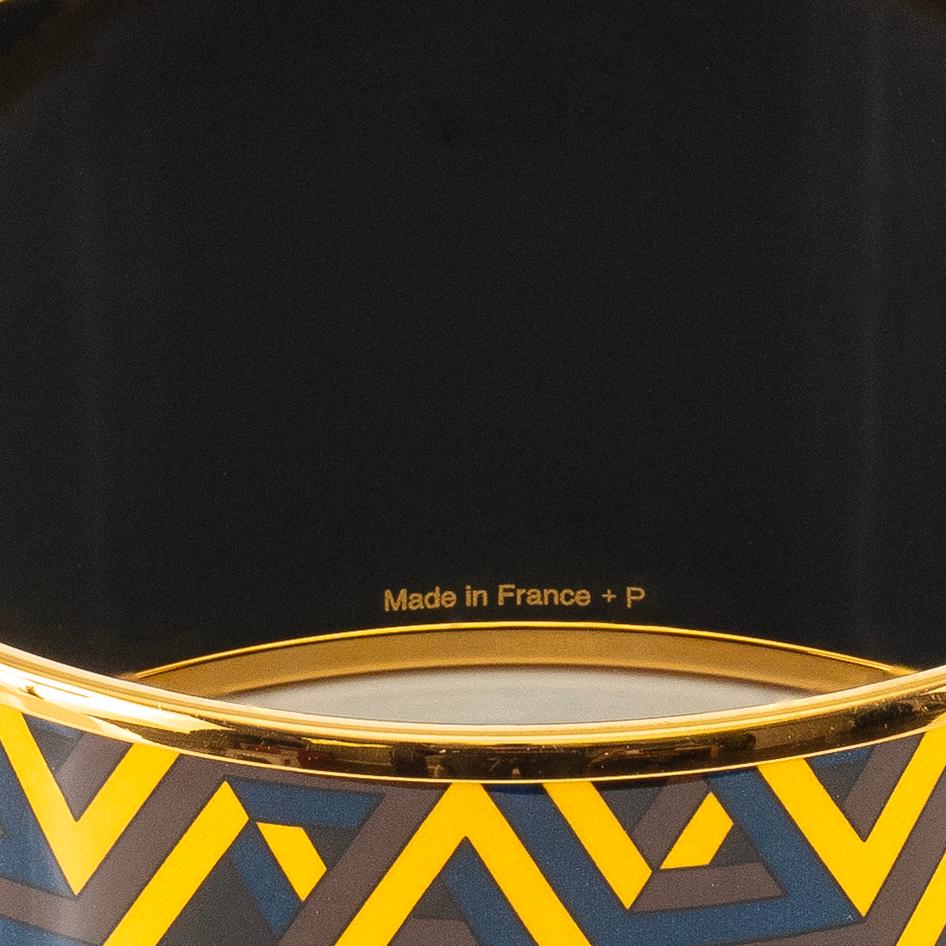 Auth. BRACELET Hermès - Carre Cube - EGP - Jaune - 70-38mm  NEW en vente 2