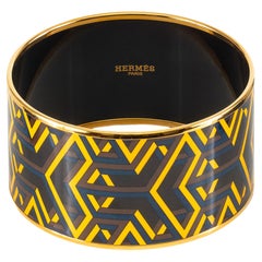 Aut. PULSERA Hermès - Carre Cube - EGP - Amarillo - 70-38mm  NUEVO
