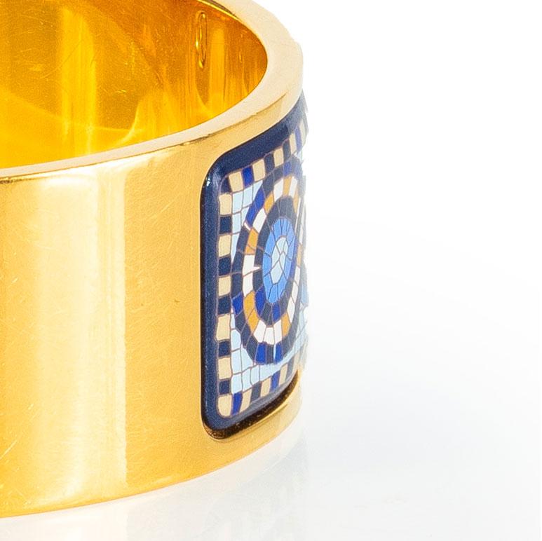Aut. PULSERA Hermès - Clic Clac - EGP - Azul Marino - Estado impecable en venta 3