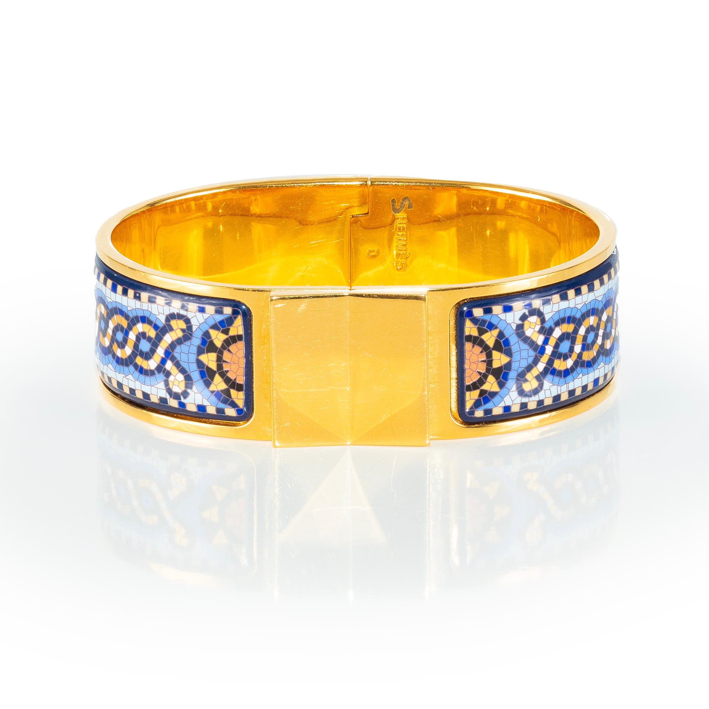Aut. PULSERA Hermès - Clic Clac - EGP - Azul Marino - Estado impecable en venta