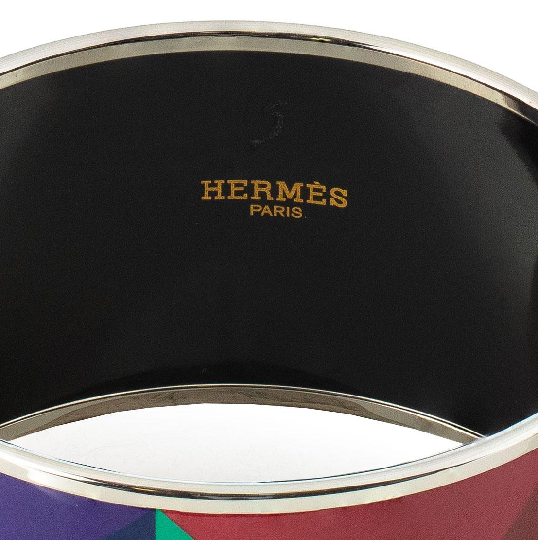 Aut. Hermès PULSERA Clous En Trompe L Oeil - ESP - Multicolor Club - 65-35mm en Nuevo estado para la venta en Ottawa, CA