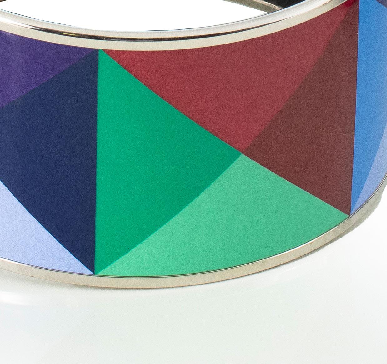 De las mujeres Aut. Hermès PULSERA Clous En Trompe L Oeil - ESP - Multicolor Club - 65-35mm en venta