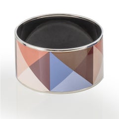 Auth. Hermès BRACELET - Clous En Trompe L Oeil - ESP - Passé Multicolour - New