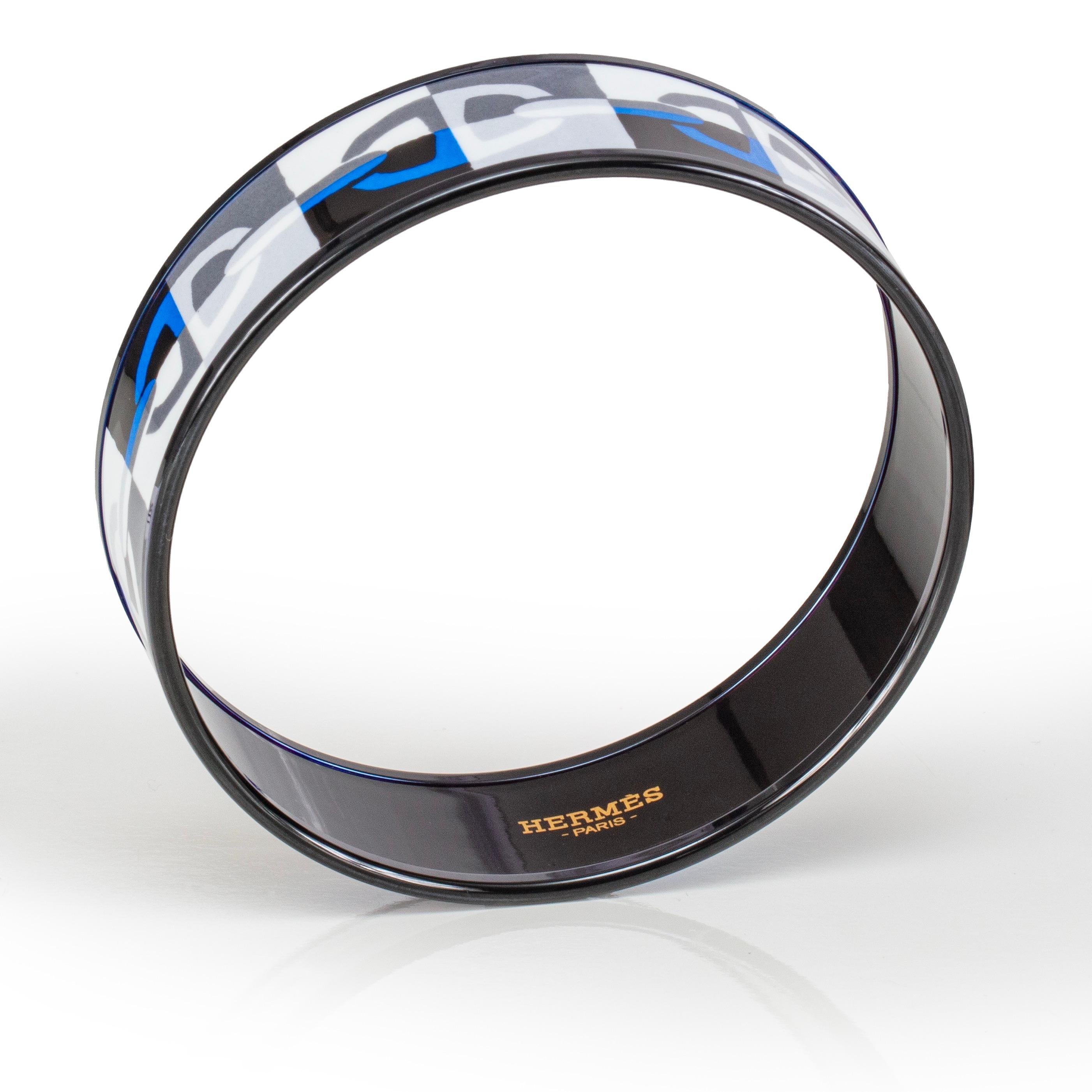Auth. Hermès Bracelet - Optique Chaine Ancre - EPVD - 65-16mm - Blue - New In condizioni Nuovo in vendita a Ottawa, CA