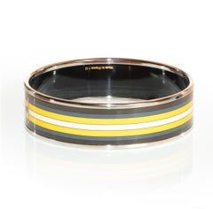 Auth. Hermès Bracelet - Robacar - ESP - 65-16mm - Black Yellow - New