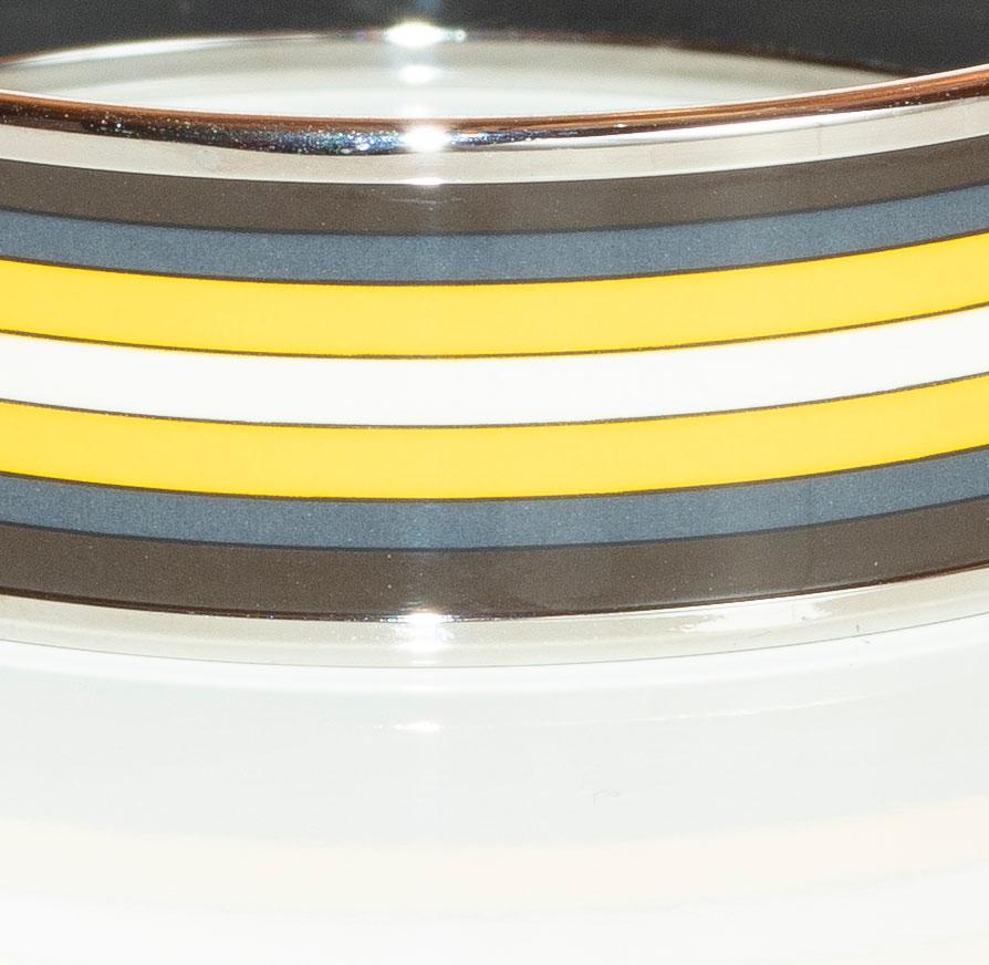 De las mujeres Aut. Hermès Pulsera - Robacar - ESP - 65-16mm - Negro Amarillo - Nuevo en venta