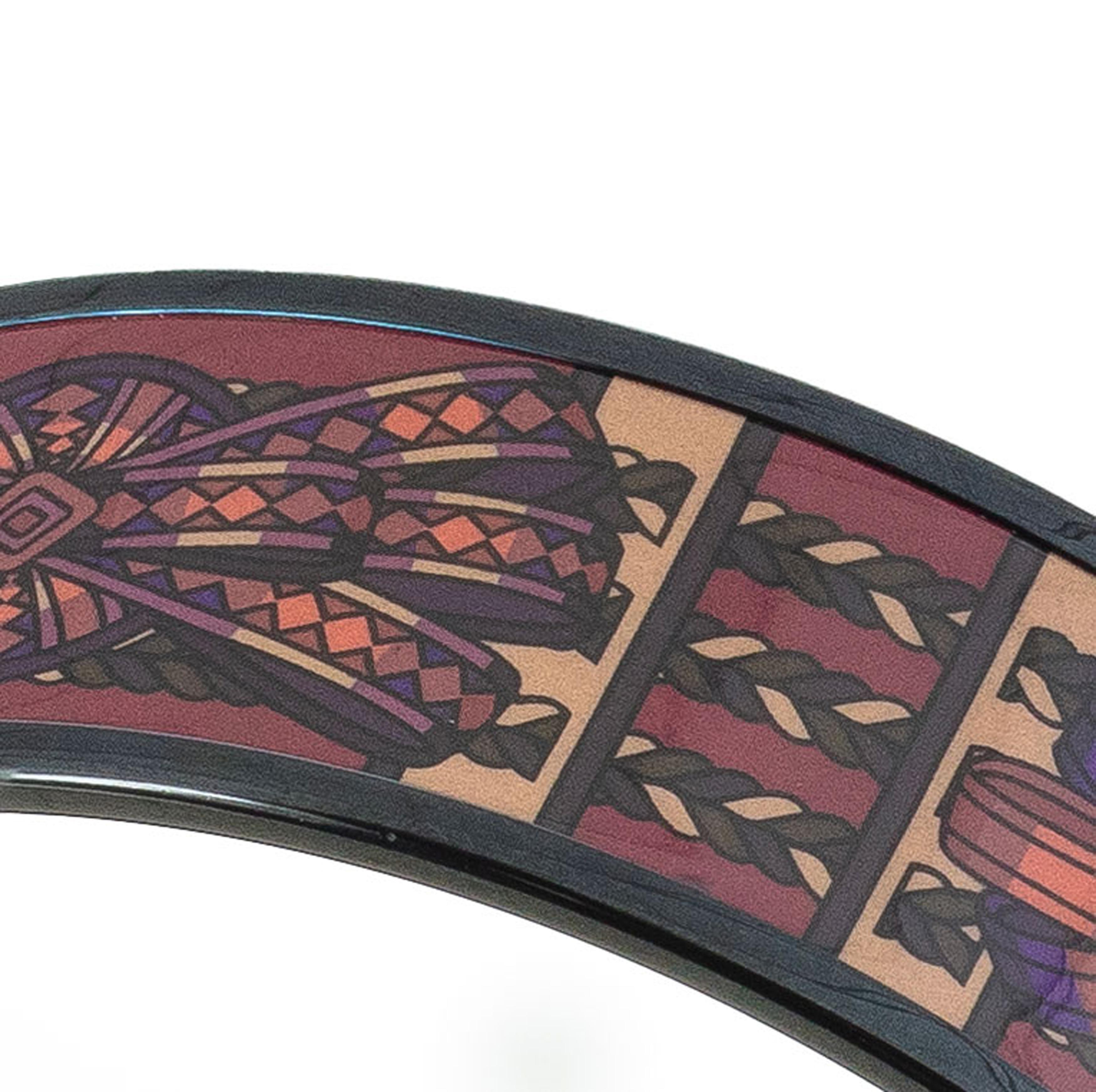 Auth. Hermès Bracelet Rubans de Cheval - PVD - Surteint Wine - 65-17mm - New en vente 3