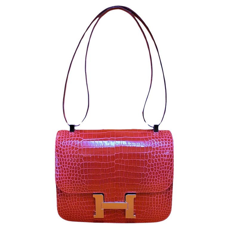 Brand New Hermes Constance Rouge Grenat Epsom GHW For Sale at 1stDibs