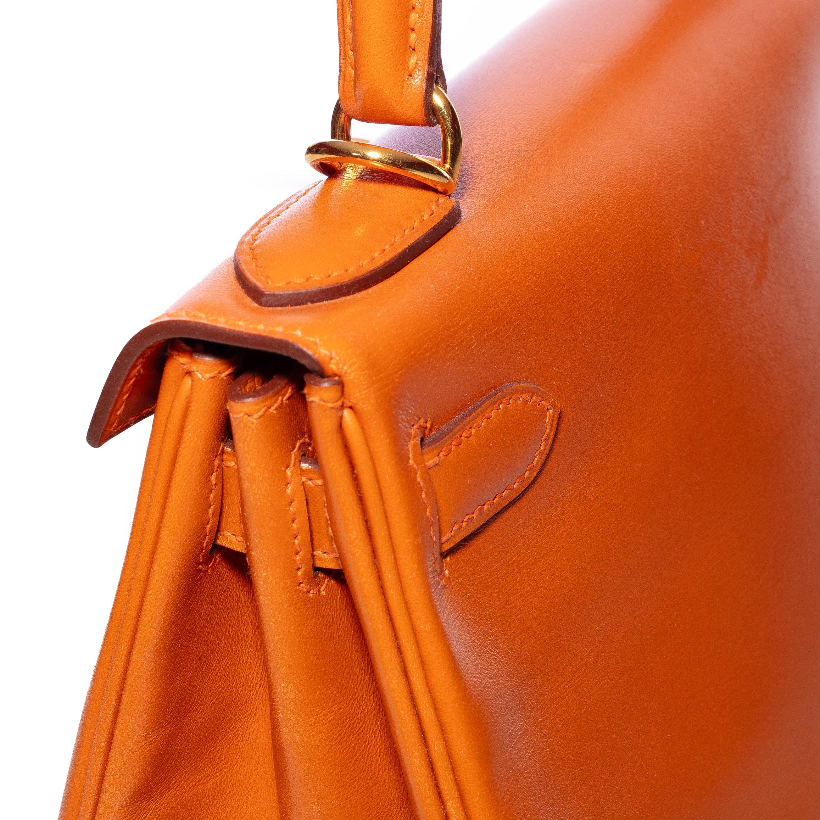 Aut. Hermes Kelly Bag Becerro Camel - 28cm - Mint Demo - Nuevo en venta 5