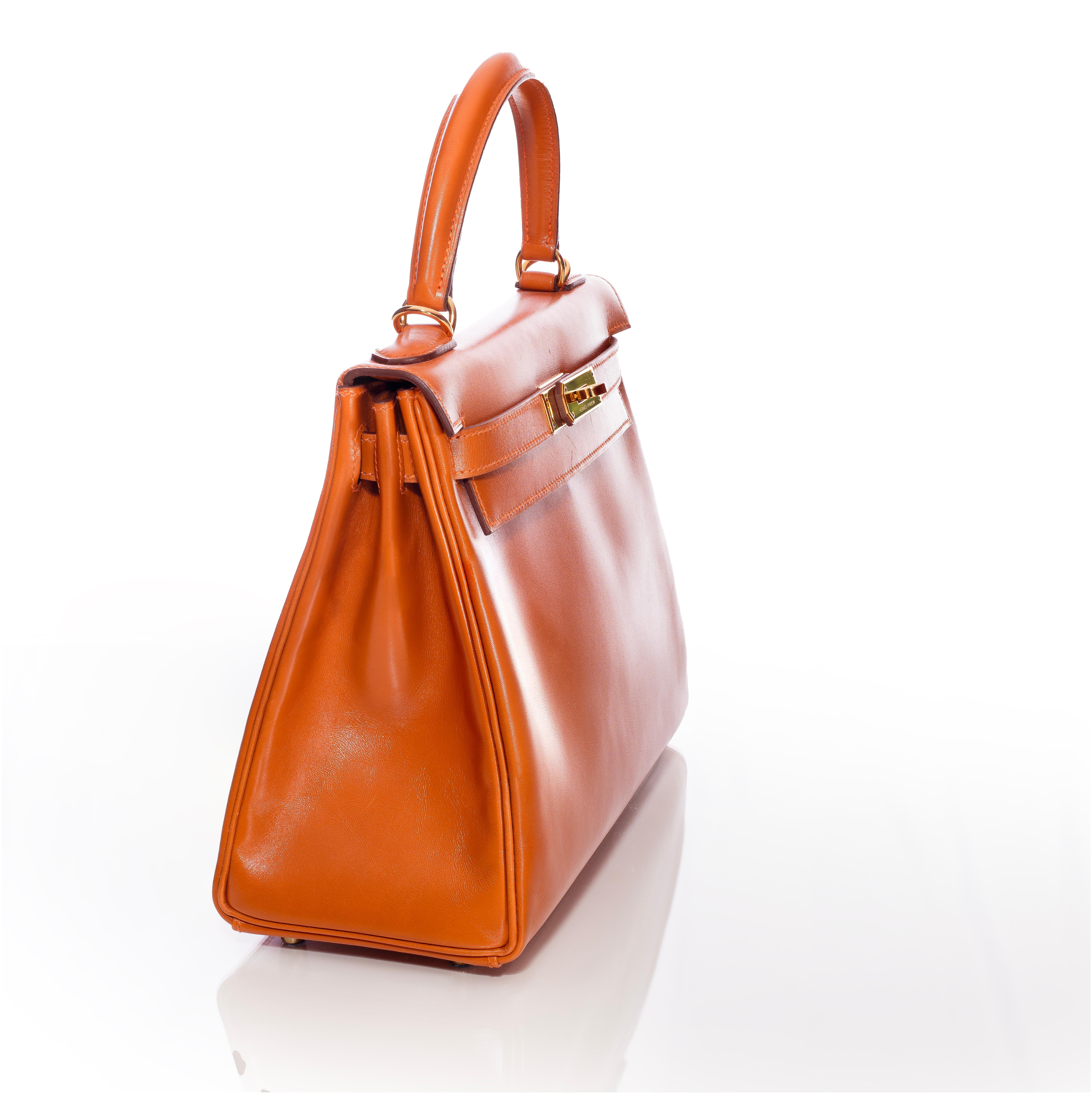 Aut. Hermes Kelly Bag Becerro Camel - 28cm - Mint Demo - Nuevo en venta 2