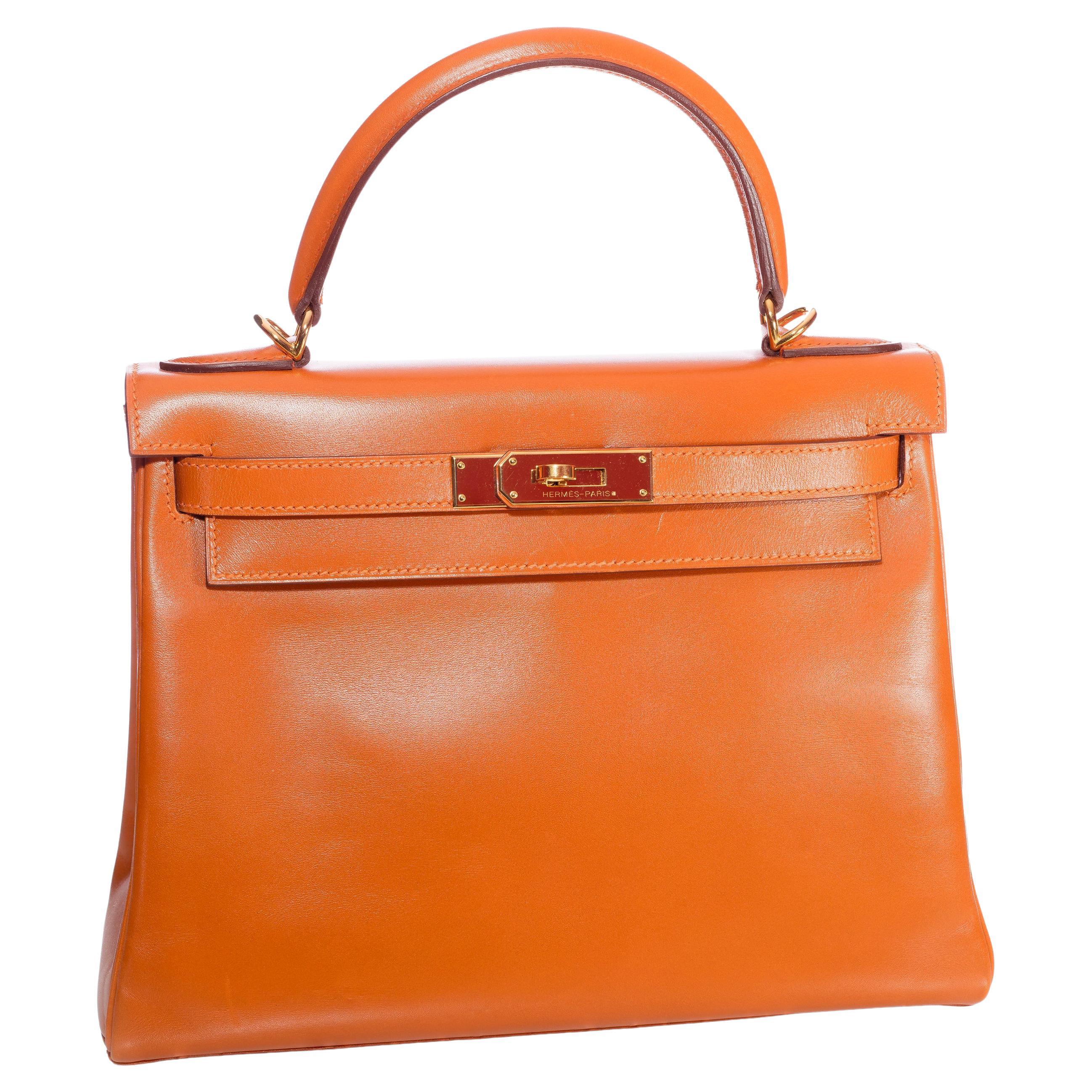 Aut. Hermes Kelly Bag Becerro Camel - 28cm - Mint Demo - Nuevo en venta