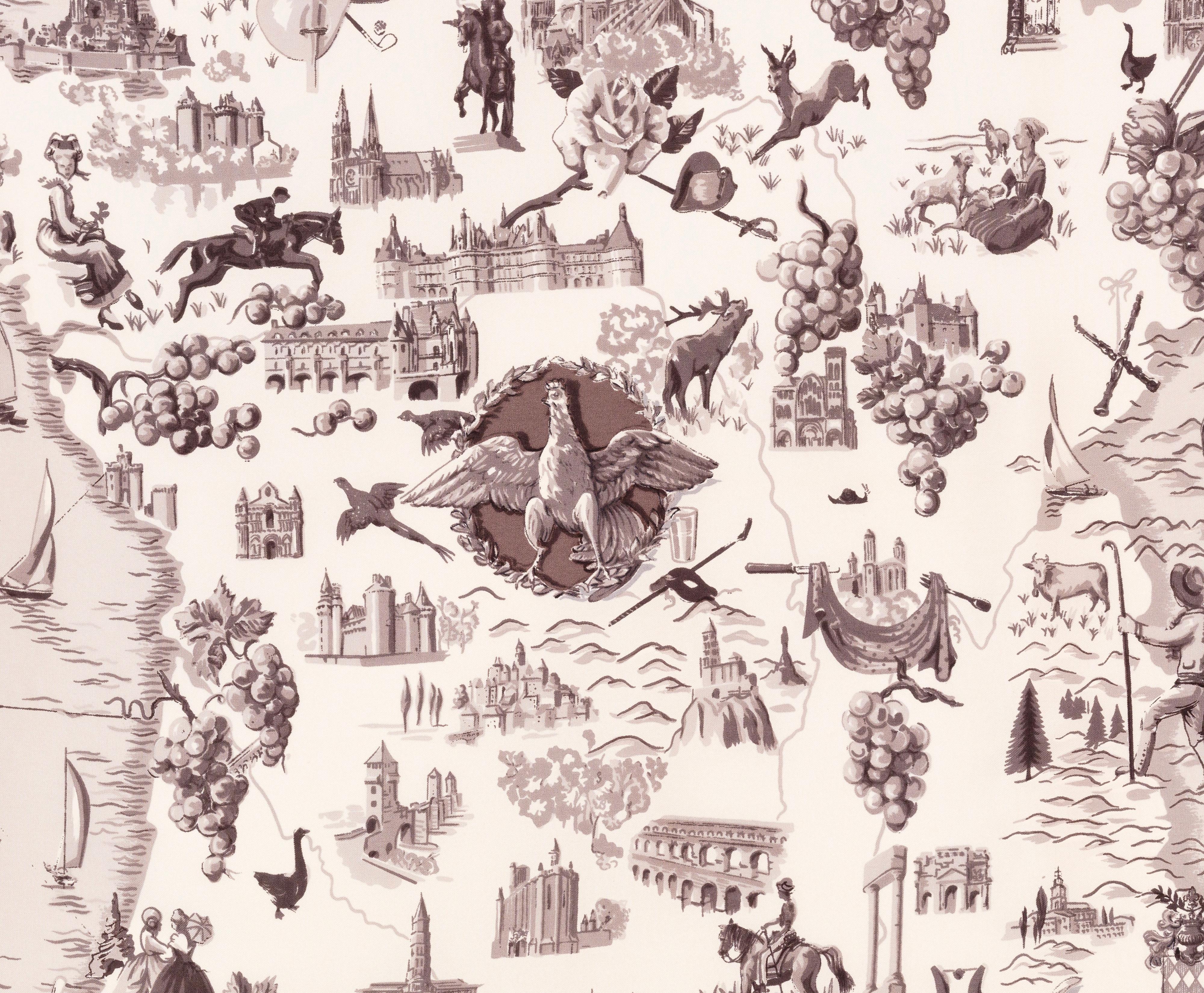 Aut. ¡¡Hermès La France - Burdeos, Blanco - Coleccionista Raro - Coleccionista Raro!! en venta 7