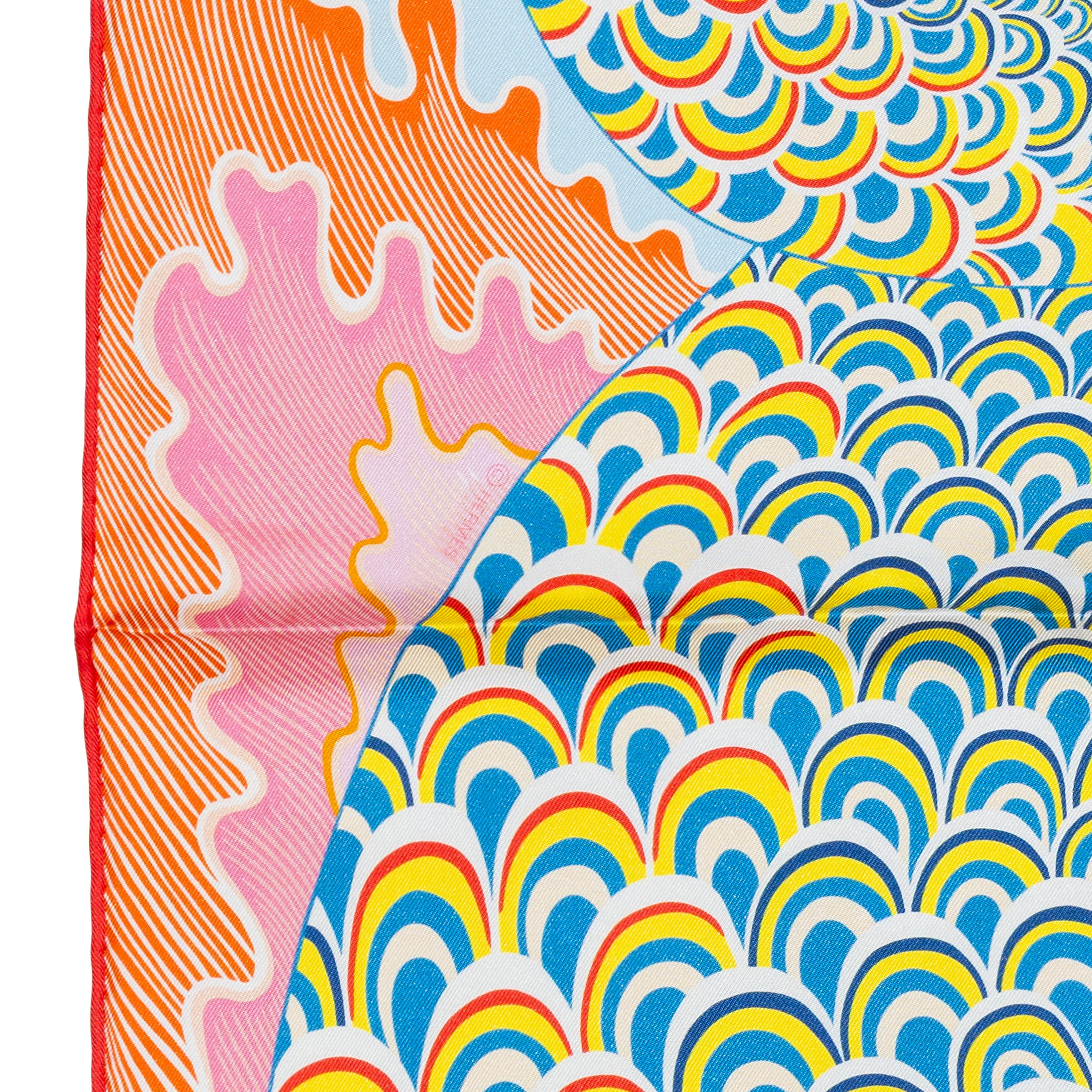 Cheval Sirène - Double Face - Bleu Ciel Rose Blanc - NWST - 2504281816

Marque : Hermès
Type/Modèle : Echarpe 90 Twill de soie double face
Artistics : Alice Shirley
Taille : 90 cm x 90 cm / 35 in x 35 in
Couleur : Bleu Ciel (Sky Blue), Rose (Pink),