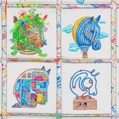 Auth. Hermès Scarf Chevaloscope - Nacre Marine -  New Care Tag