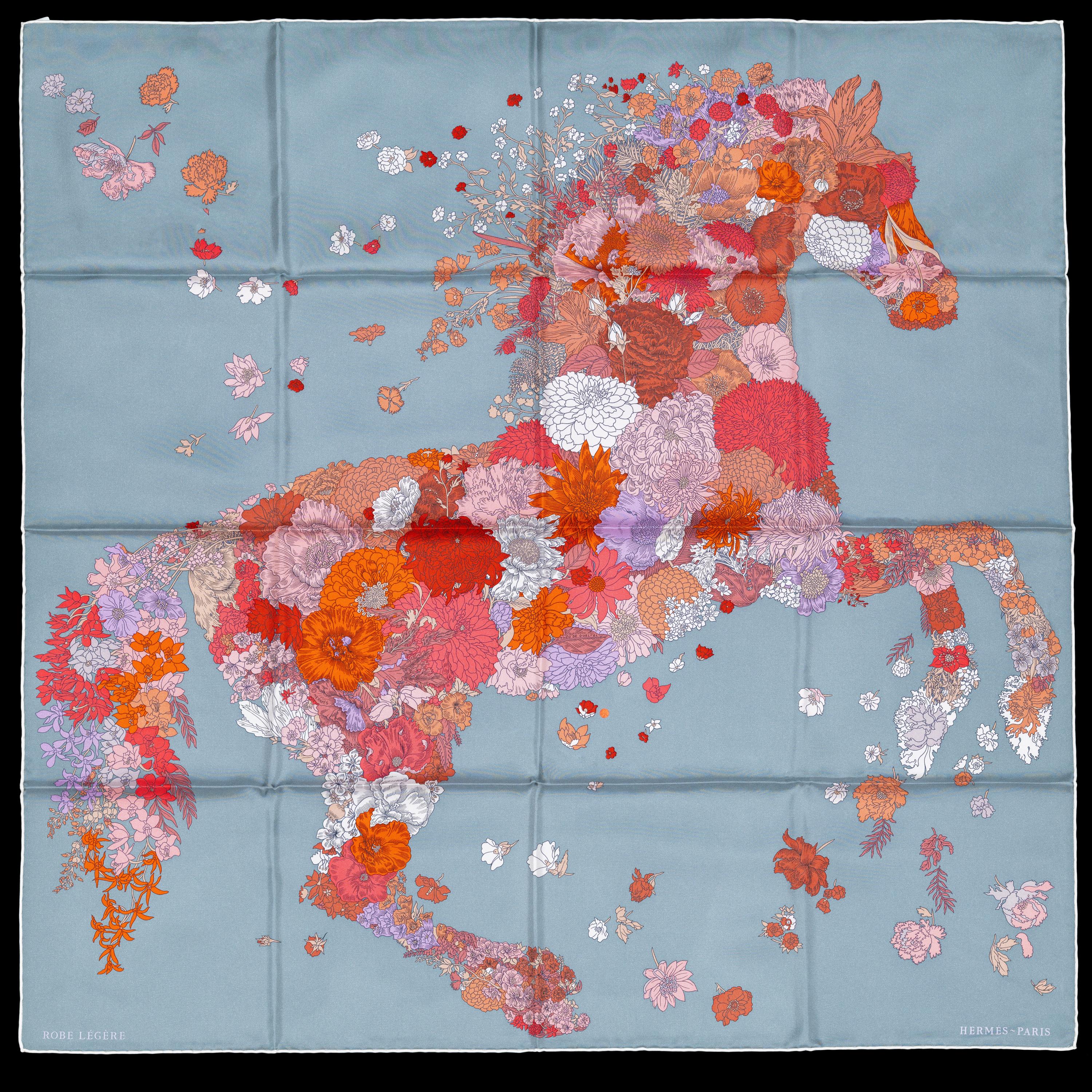 Robe Legere - White Grey Corail - NWSTS - 2503081543

Brand: Hermès
Type: Carré
Artist : Theo De Gueltzl
Size : 90x90 cm / 35in x 35in
Colour : White Grey Corail
Type : 100% Silk Twill
Country Of Origin: Made In France
Date : 2024
Condition : New