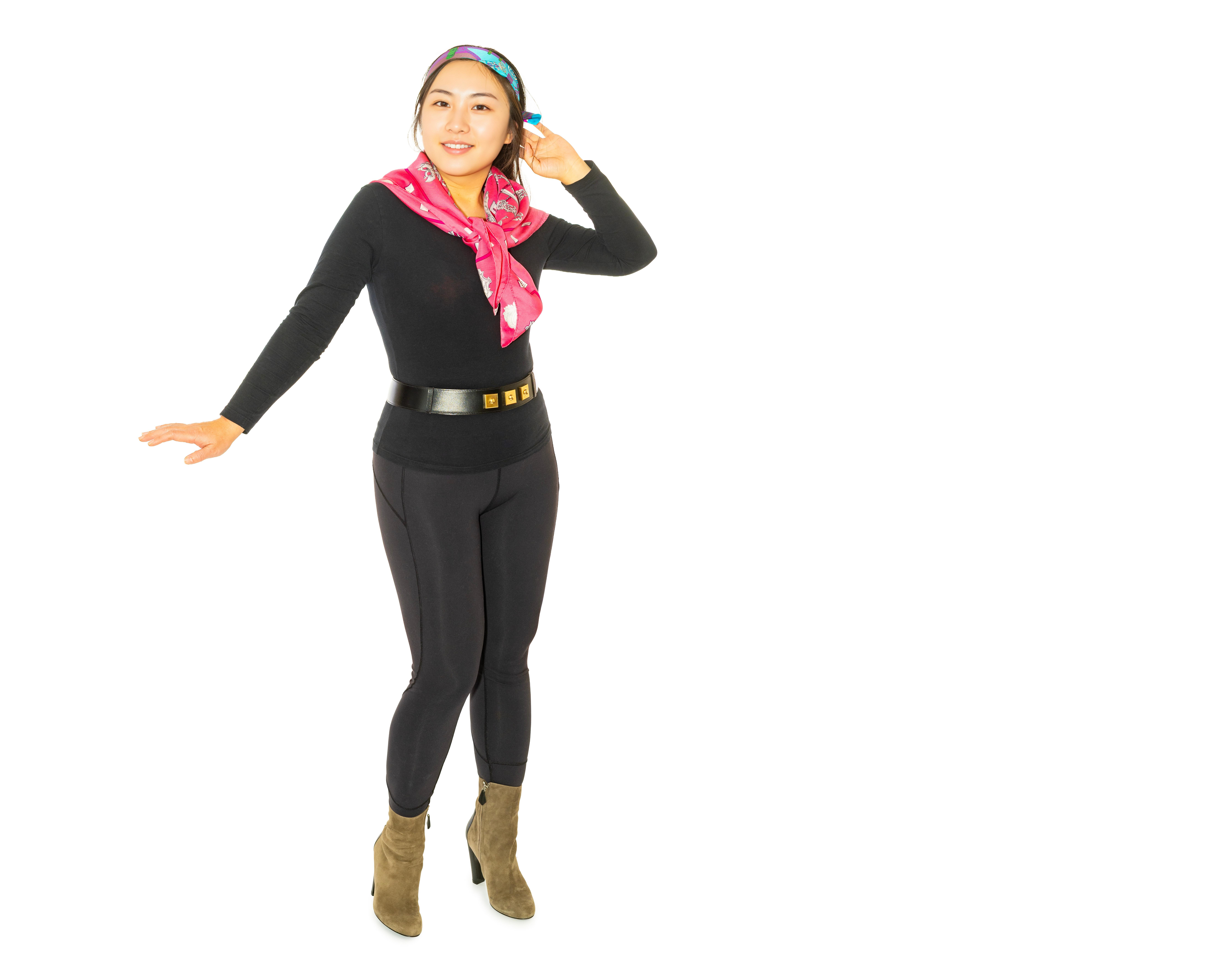 Auth. Hermes Sciarpa Les Clefs - Rose Vif Fuschia - Exc. Condit Care in vendita 11