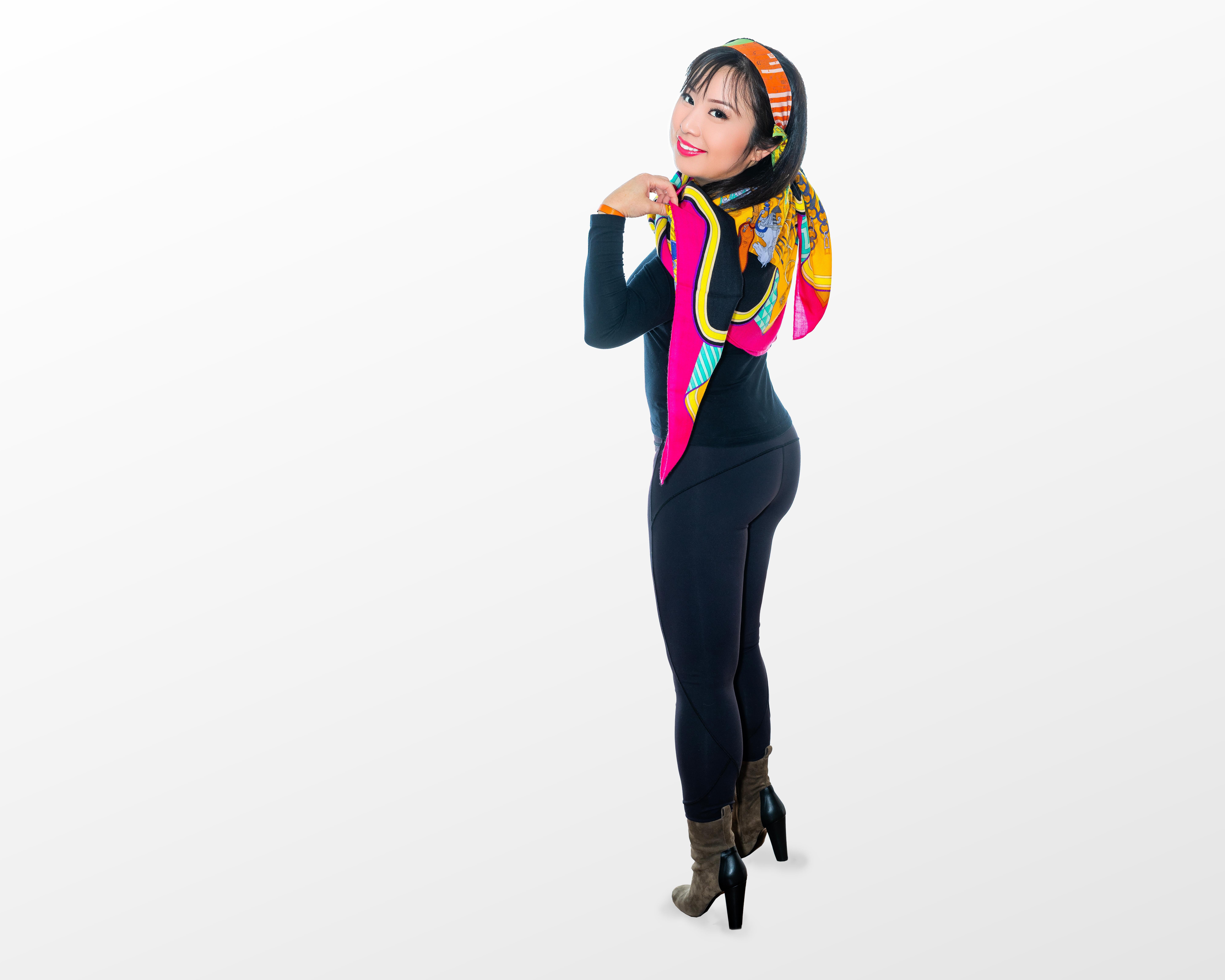 Aut. Chal Hermes CS140 Bouquets Sellier - CS140 - Rose Vif Jaune Dor Noir NUEVO en venta 8