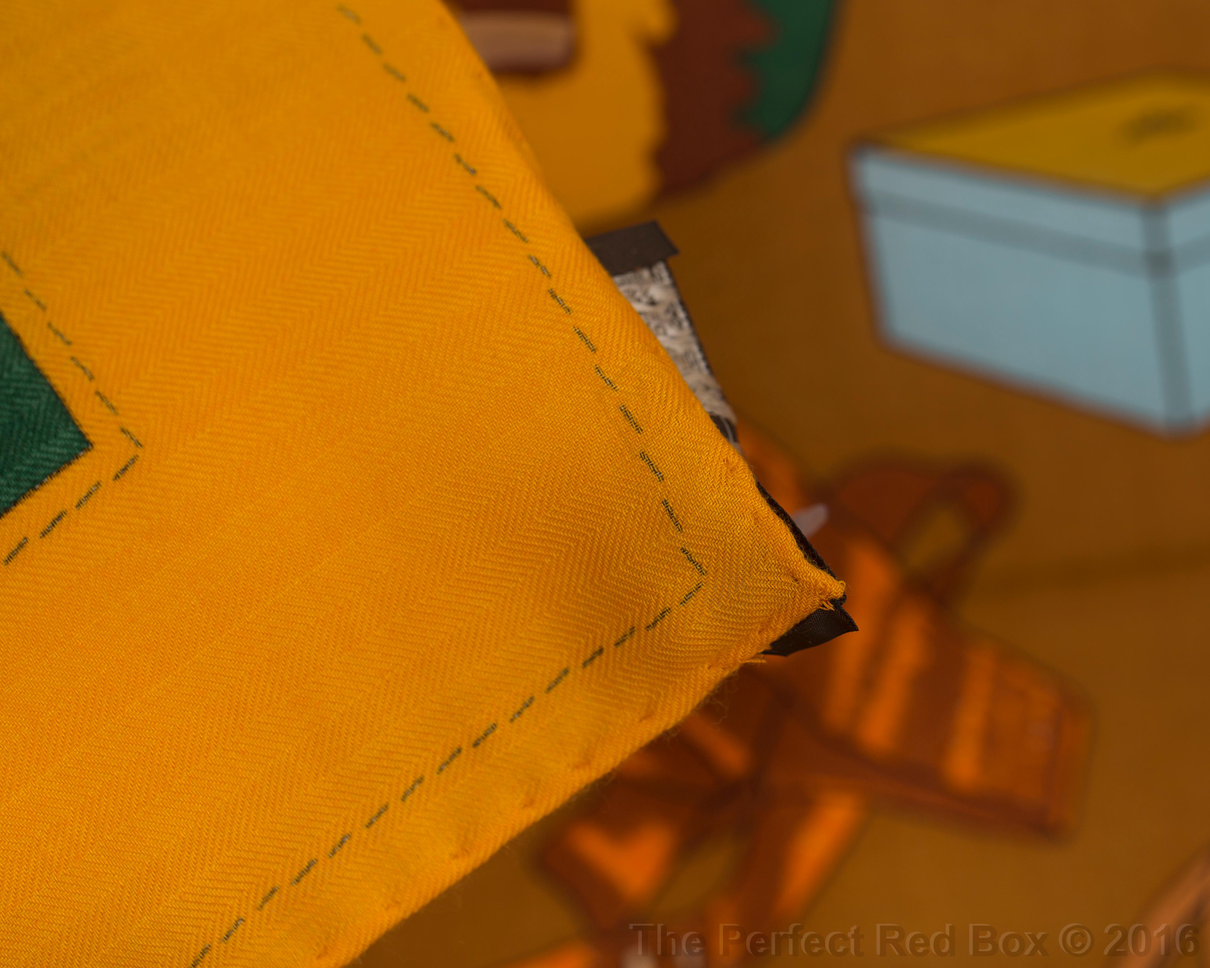 Women's Auth. Hermes Shawl CS140 Monsieur et Madame II - CS140 - orange Green Brown NEW For Sale