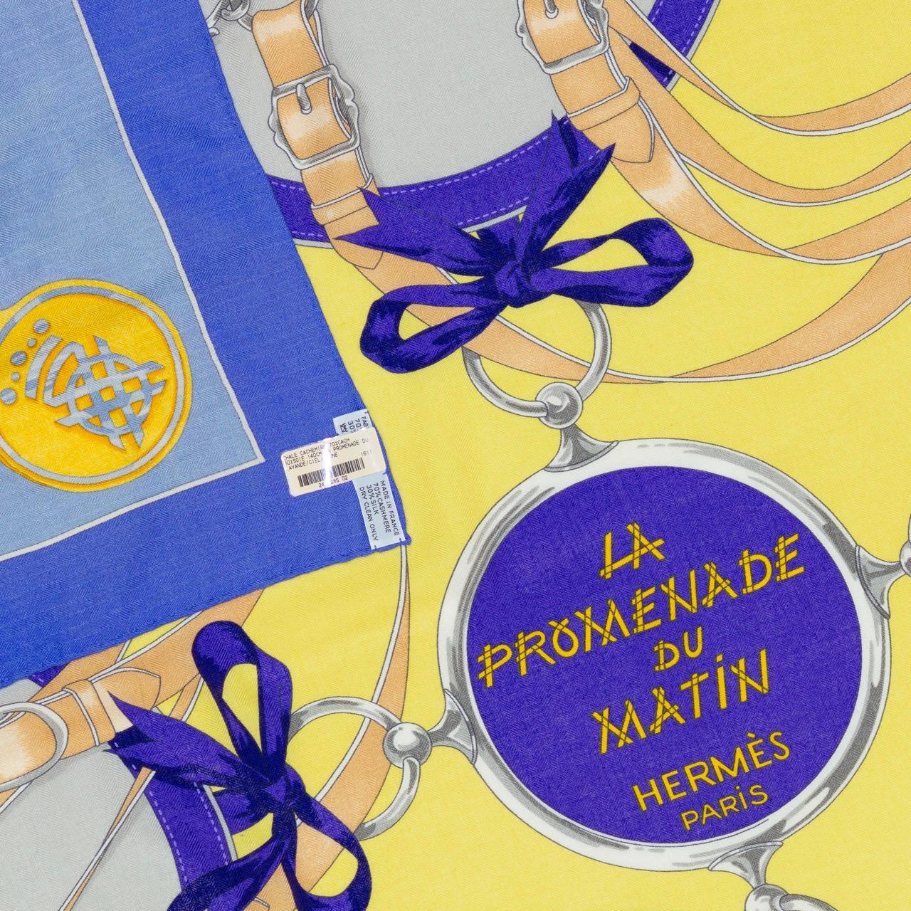 La Promenade du Matin - CS140 - Lavande Ciel Jaune - NWST - 2404291637

Marca: Hermès
Tipo Chal 140
Marca: Hermès
Tipo Chal 140
Artista : Henry D Origny
Tamaño : 140x140 cm / 55in x 55in
Color : Lavande Ciel Jaune
Tipo : 70% Cachemira / 30%
