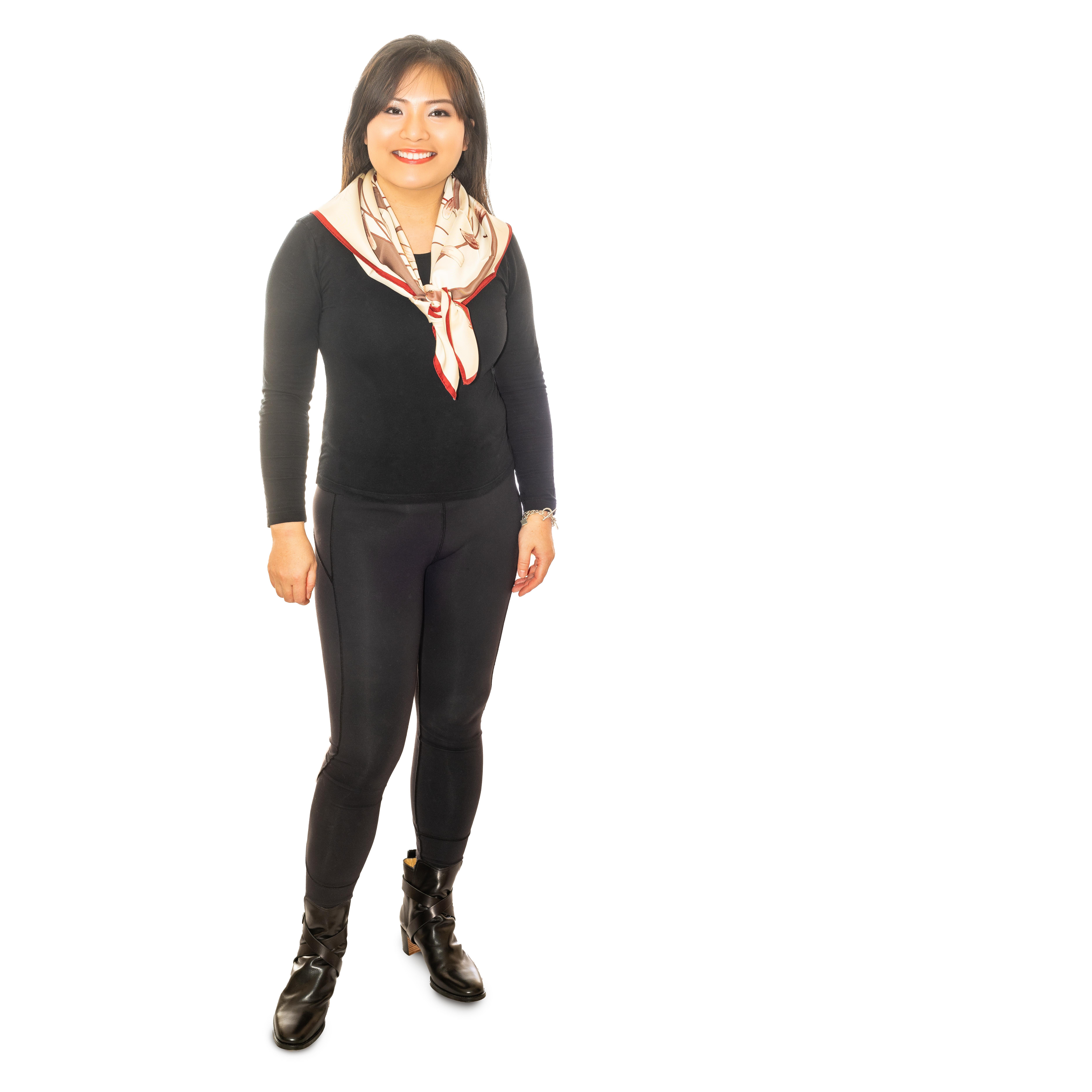 Auth. Hermes Silk Scarf Au Gré du Vent – Bordeaux Beige - Mint - Collector en venta 4