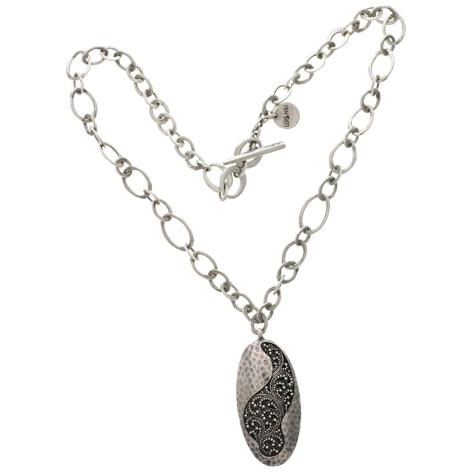 Lois hill store heart necklace