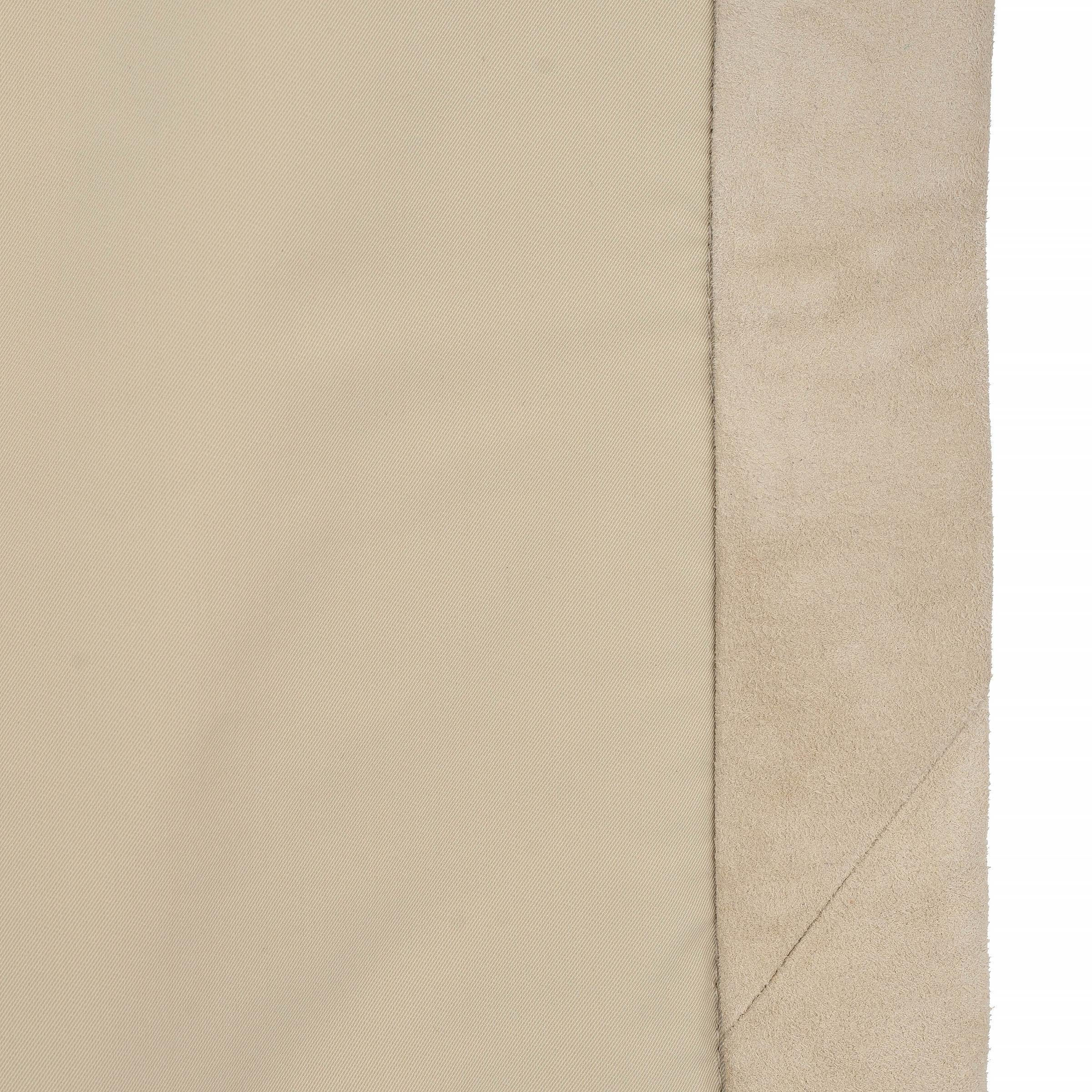 Beige auth LORO Piana beige LUISA SUEDE TRIM WINDMATE & CASHMERE Coperta in vendita