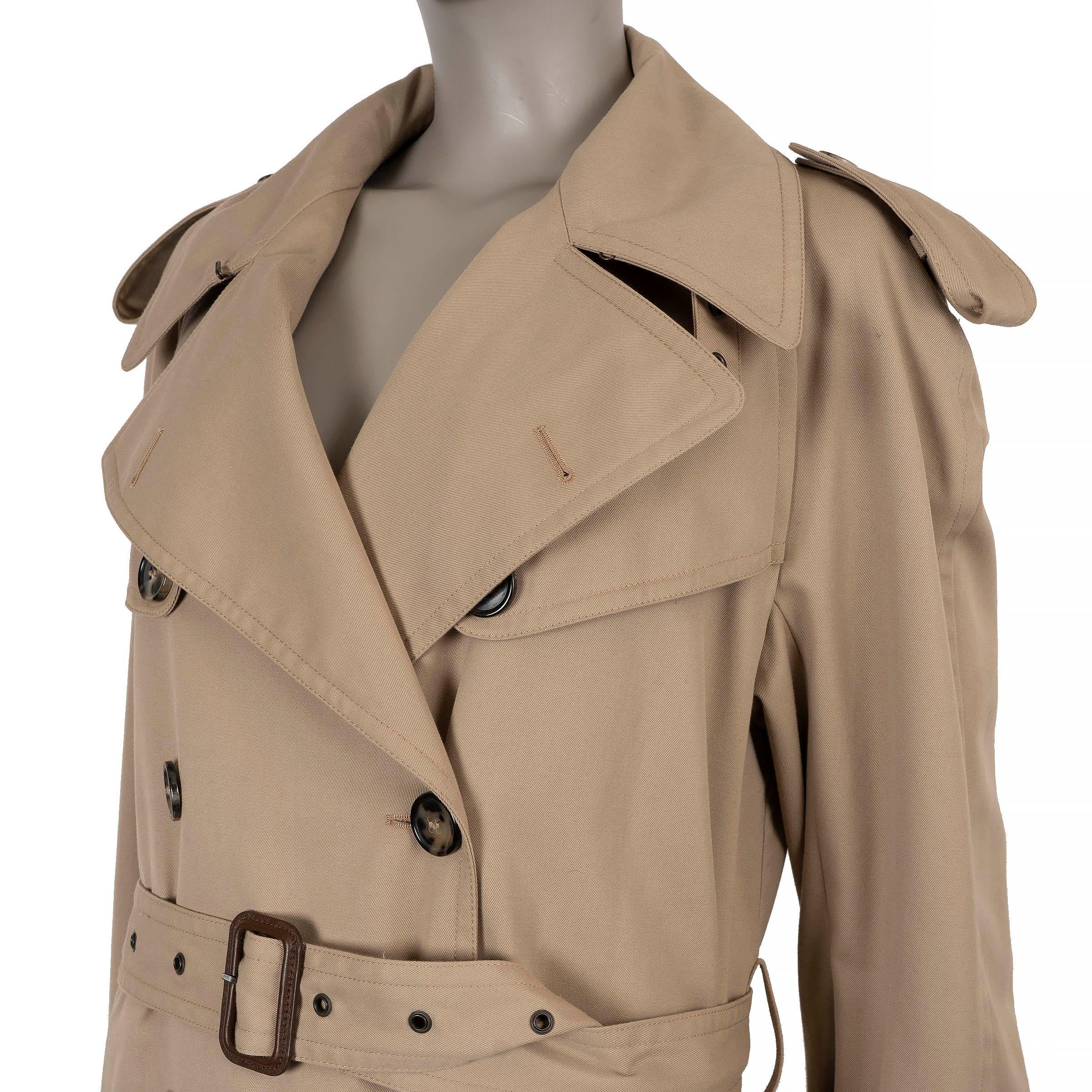 Donna auth MAISON MARGIELA cotone beige 2020 A&M Giacca Cappotto 40 M. in vendita